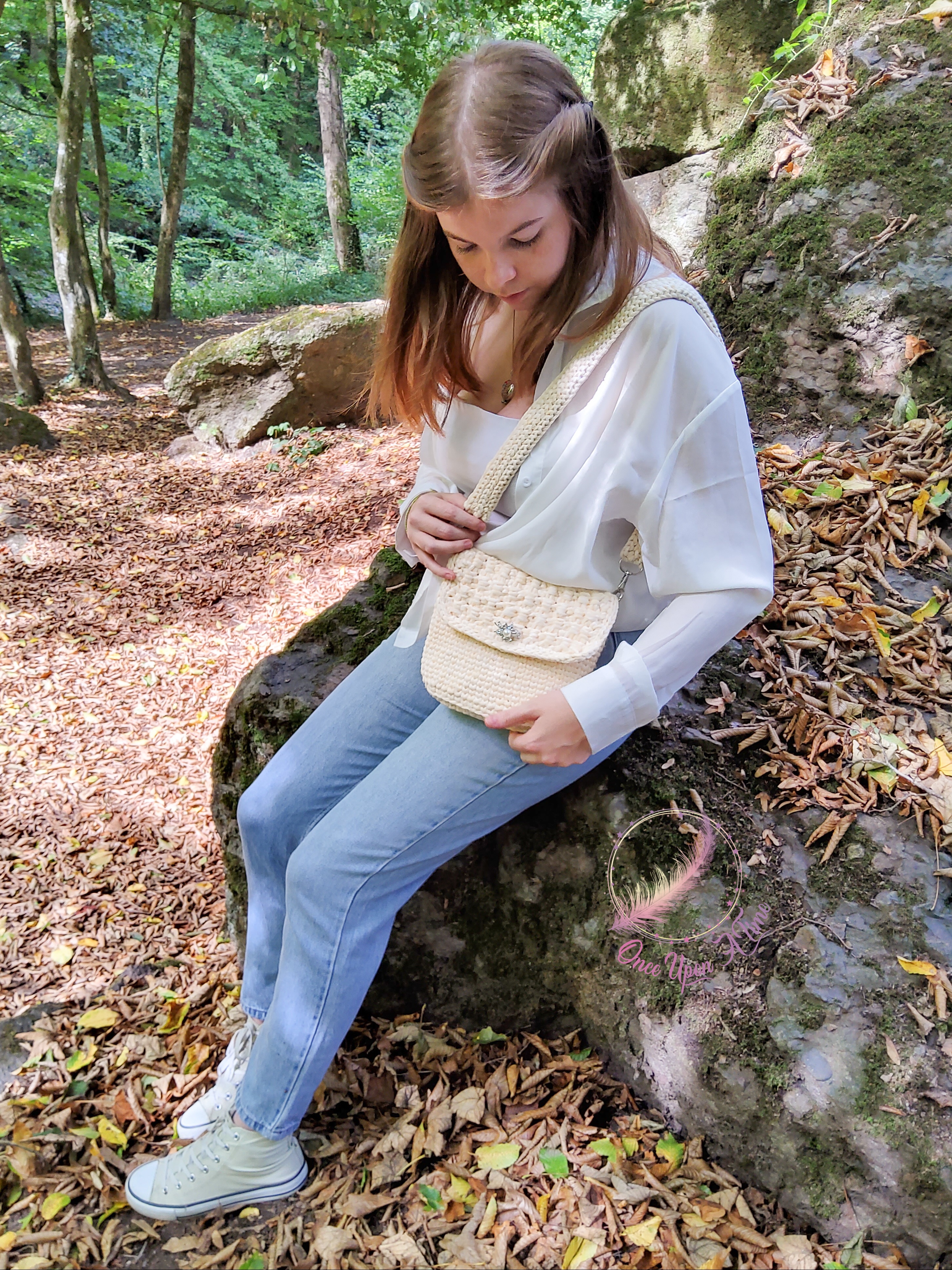 ♥️👜 Sac à main - Collection "A fleur de fil" 👜♥️