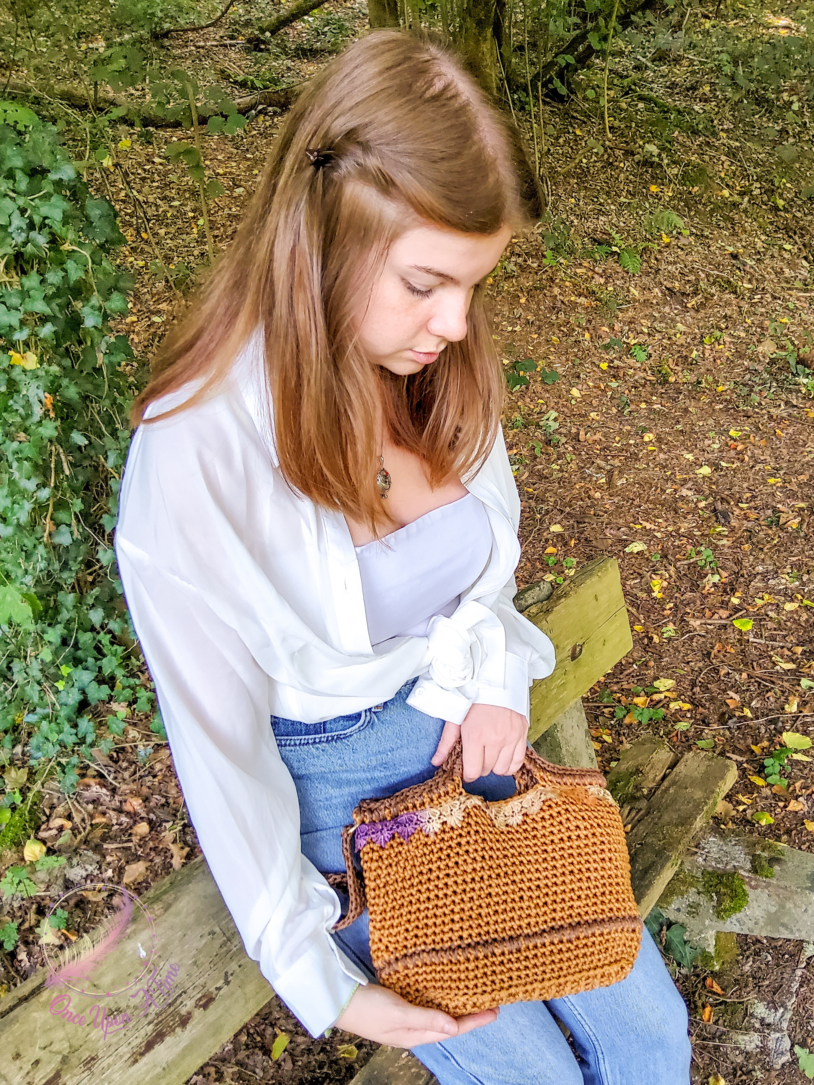 ♥️👜 Sac à main - Collection "Les murmures du fil"" 👜♥️
