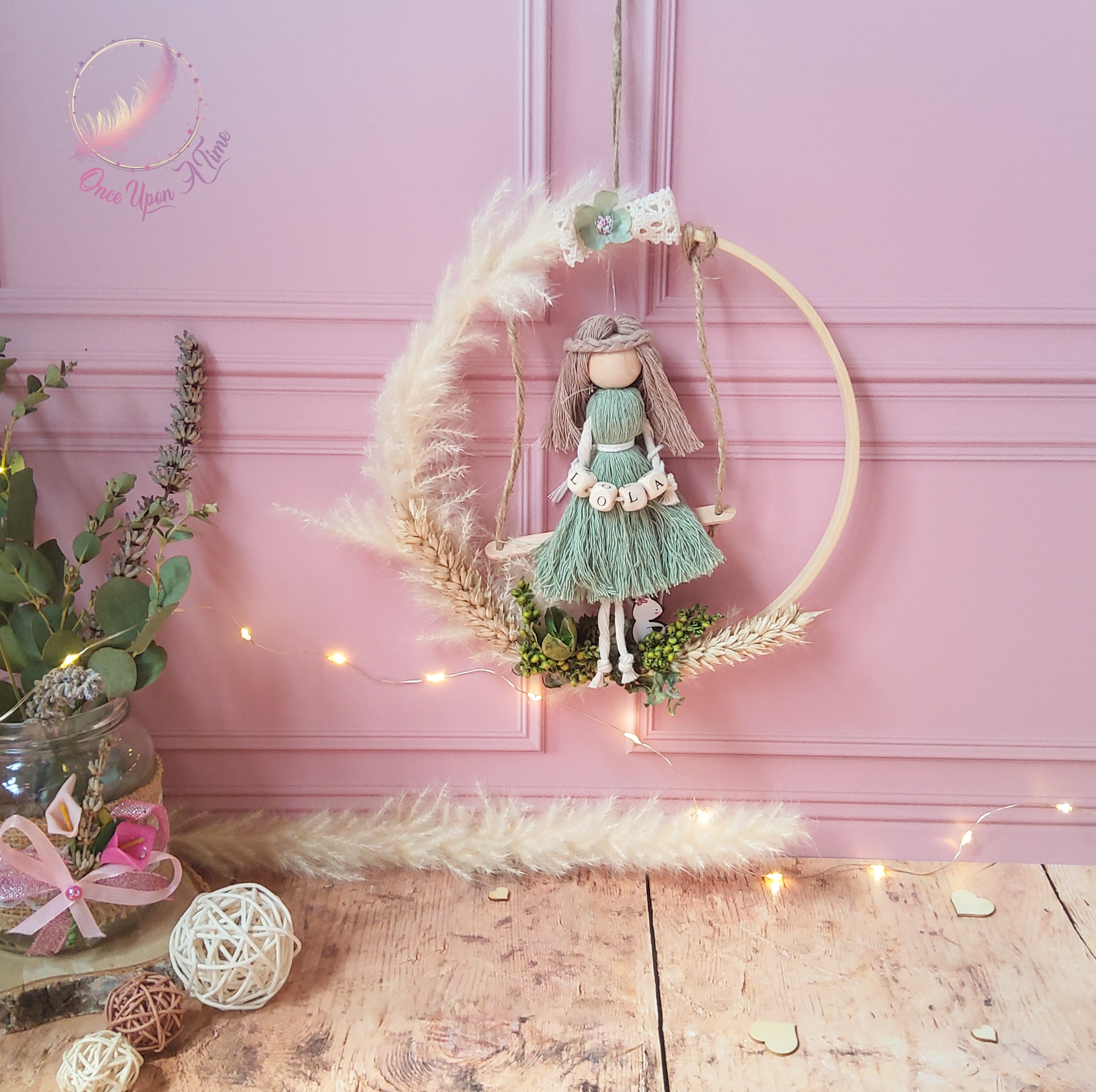 🌿🌸 Décoration boho personnalisée 🌸🌿