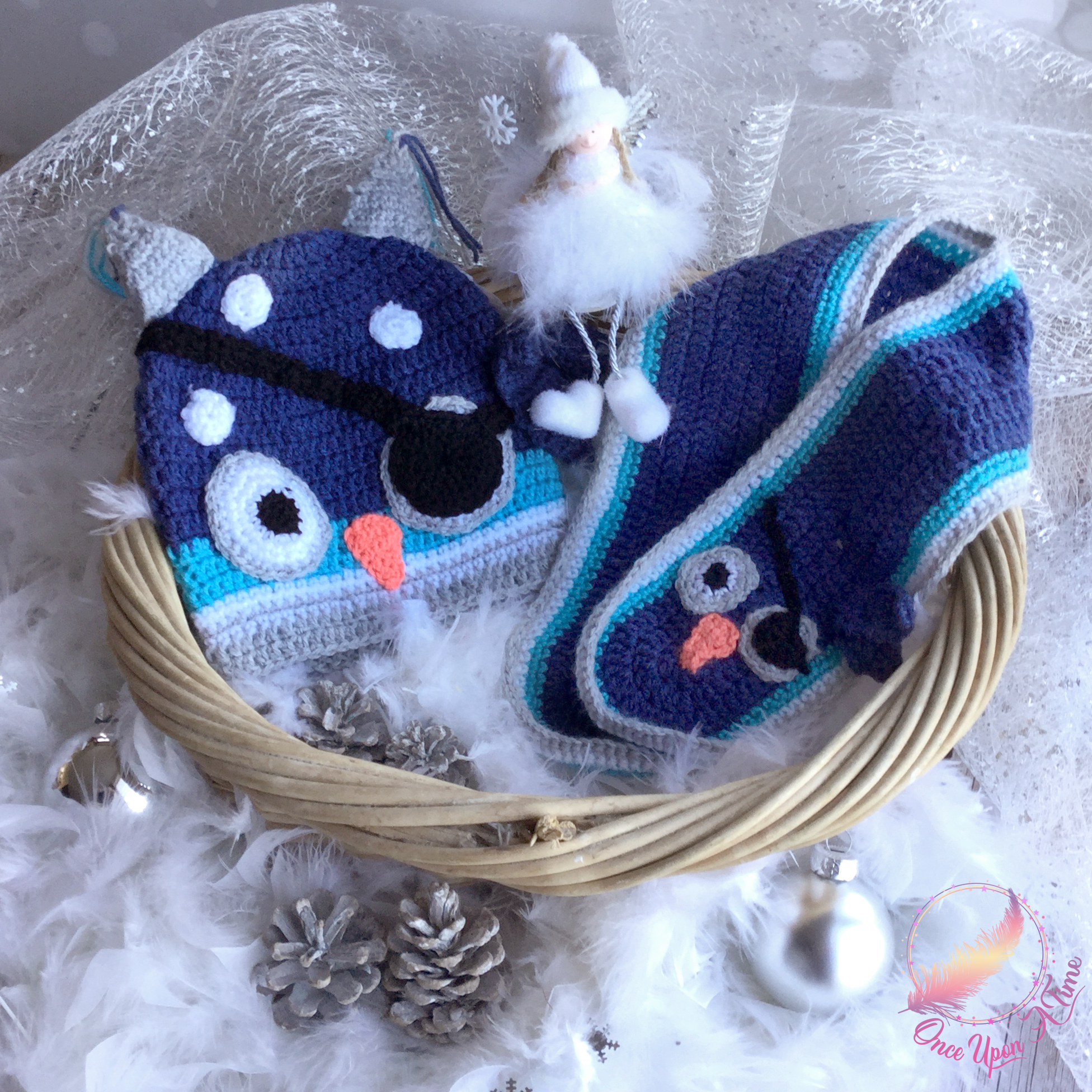 ❄️🍂 Bonnet et écharpe - 9 à 12 mois 🍂❄️