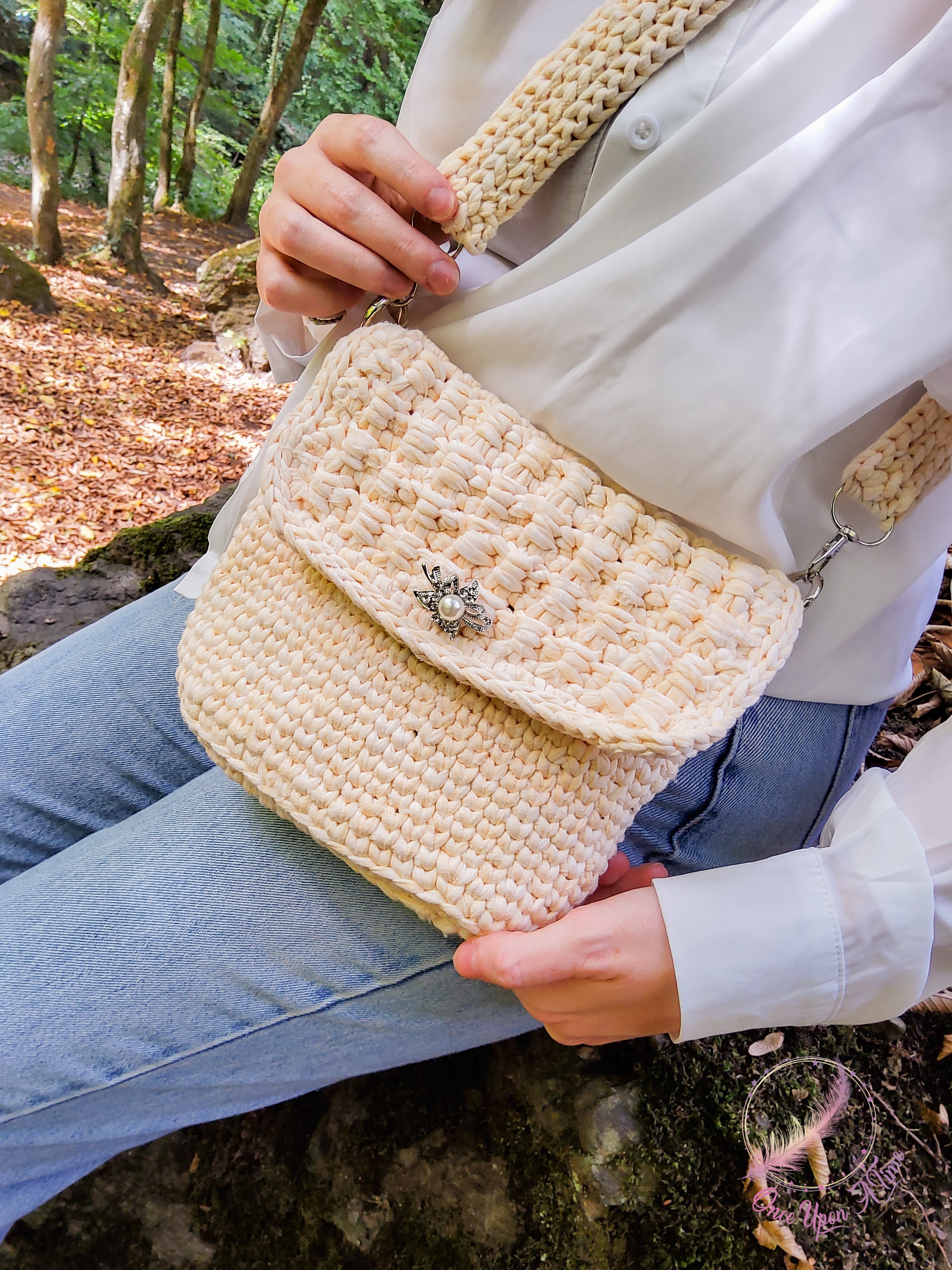 ♥️👜 Sac à main - Collection "A fleur de fil" 👜♥️