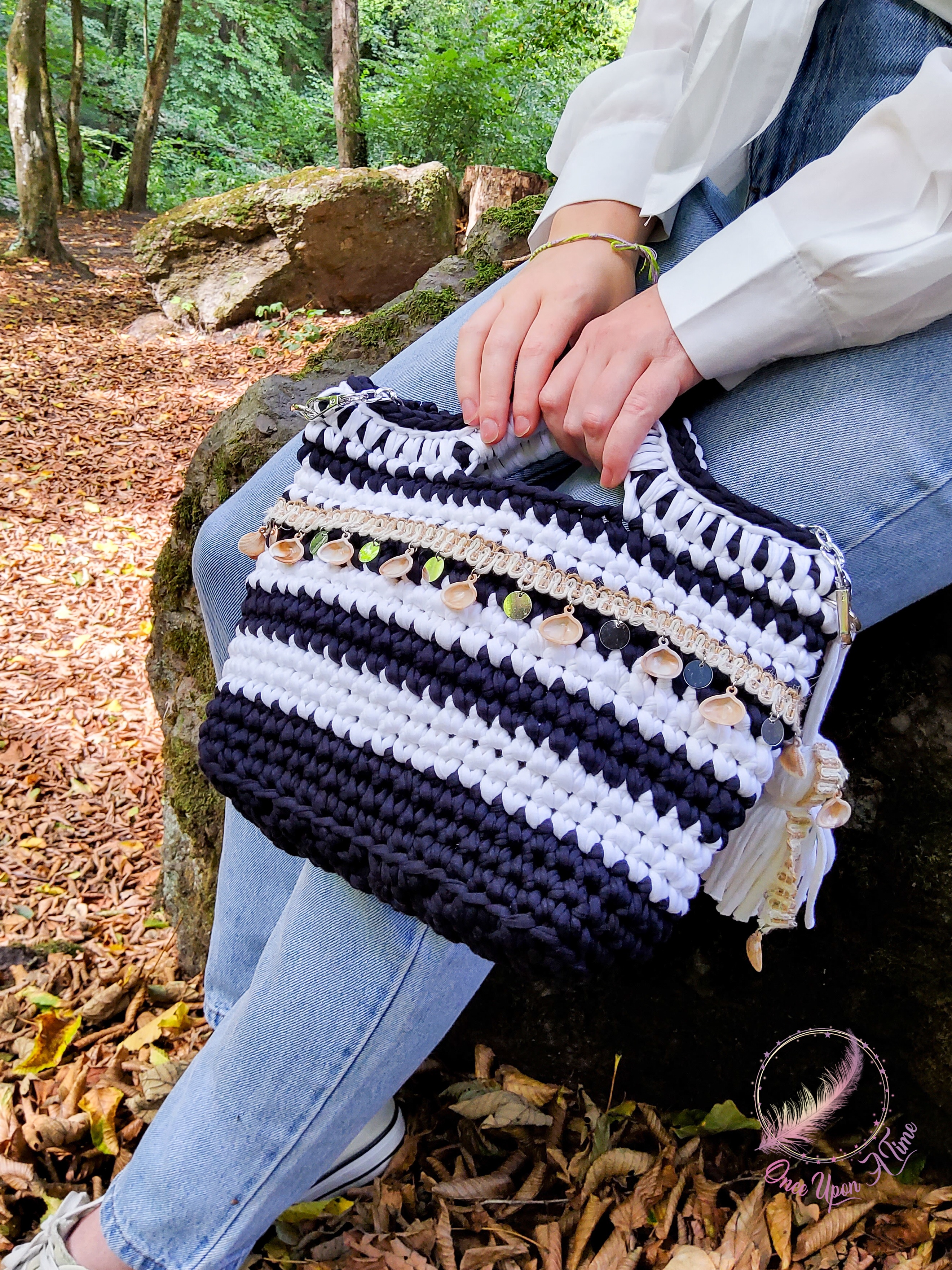 ♥️👜 Sac à main - Collection "Les murmures du fil"" 👜♥️