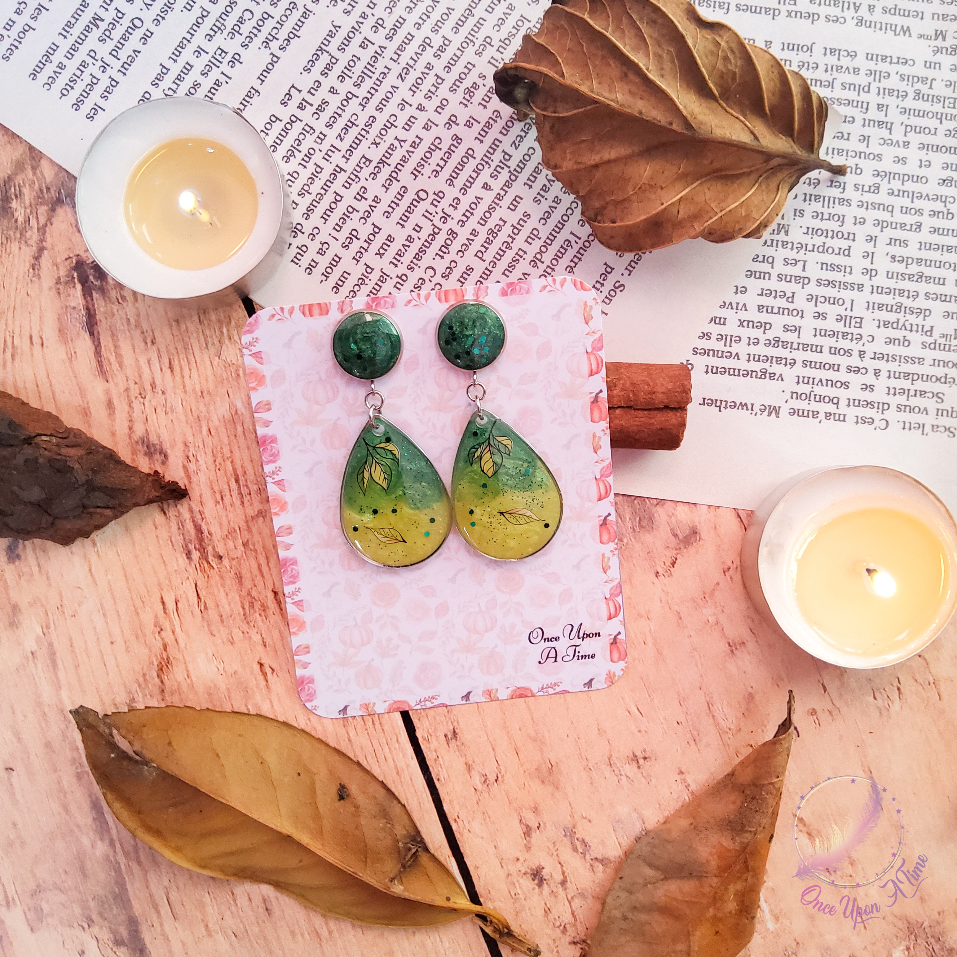 🍂🍁 Boucles d'oreilles - Collection "Souffle d'automne" 🍁🍂