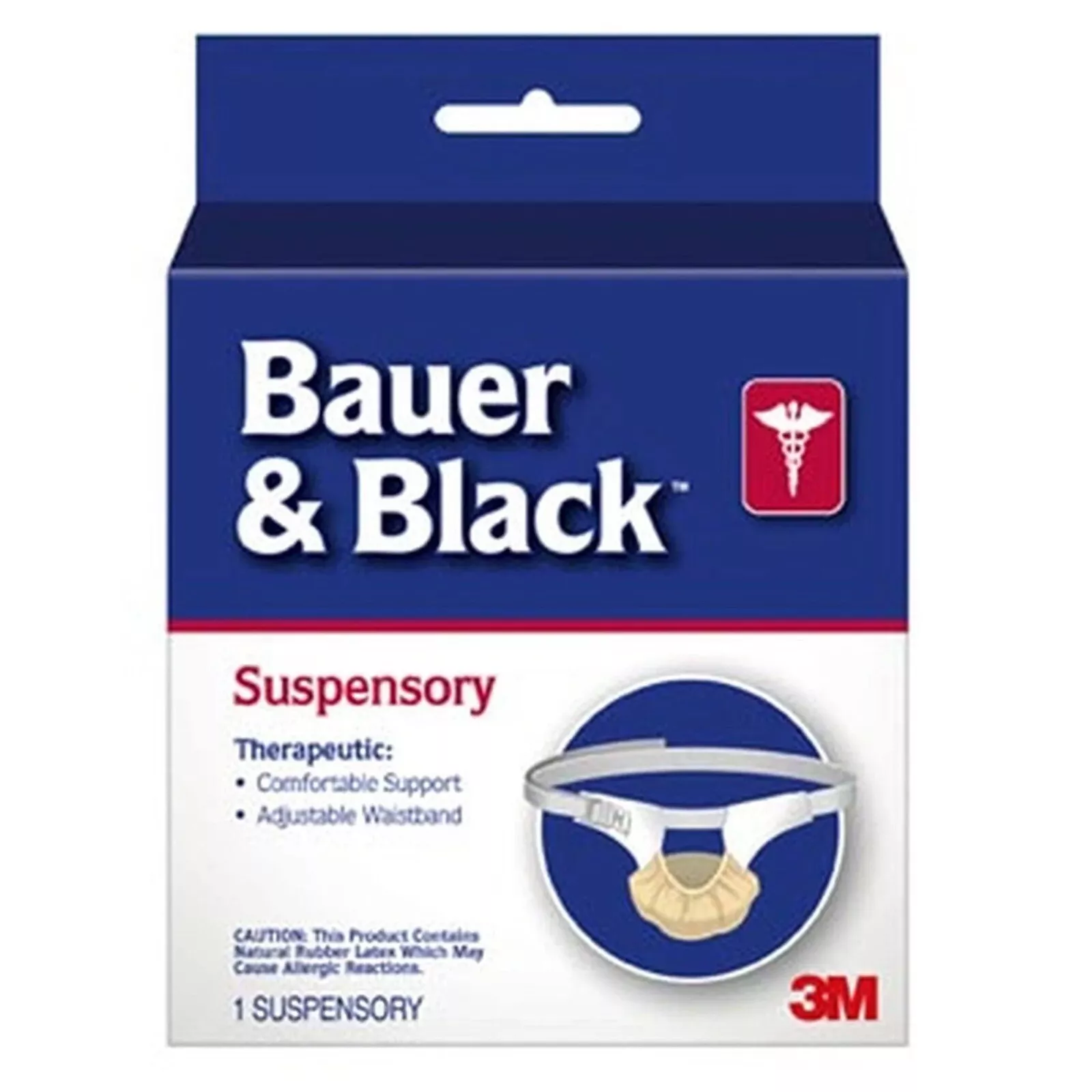 3M™ BAUER & BLACK™ SCROTAL SUPPORT SUSPENSORY.