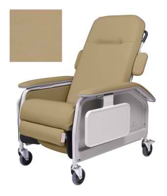 Lumex Deluxe Clinical Care Recliner, Vintage Gold (refurbished)