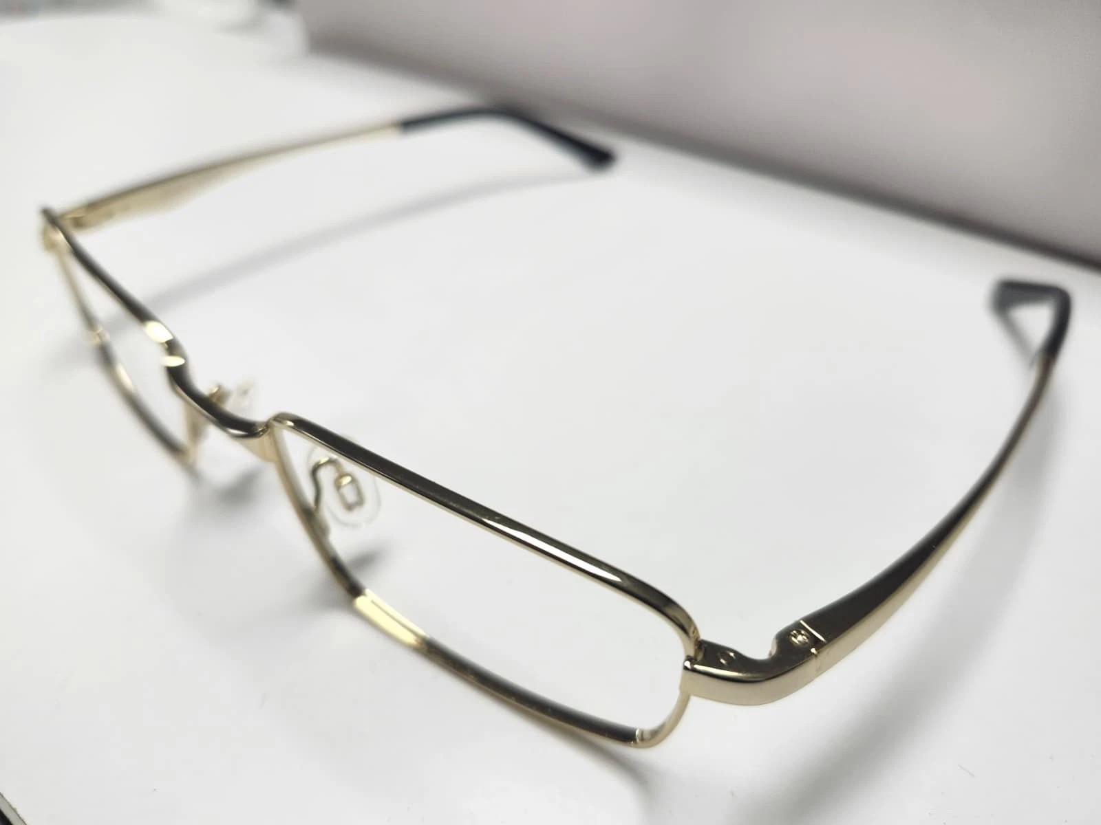 Randolph MUGA Black and Gold Glasses (Frame Only) 100 pcs
