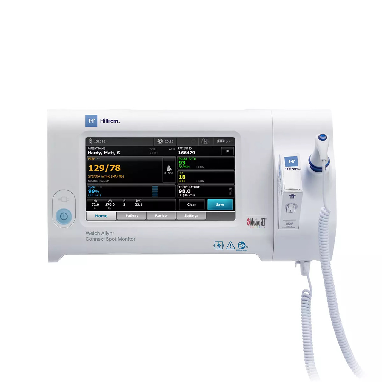 Used Welch Allyn Connex Spot Monitor