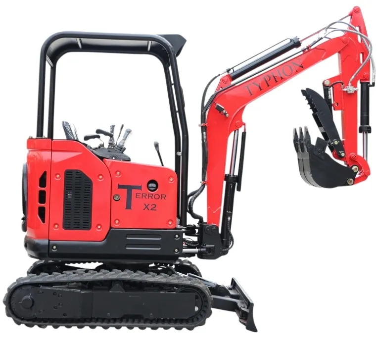 TYPHON TERROR X2 STORM Mini Excavator 2.5 Ton Diesel Perkins Engine USA