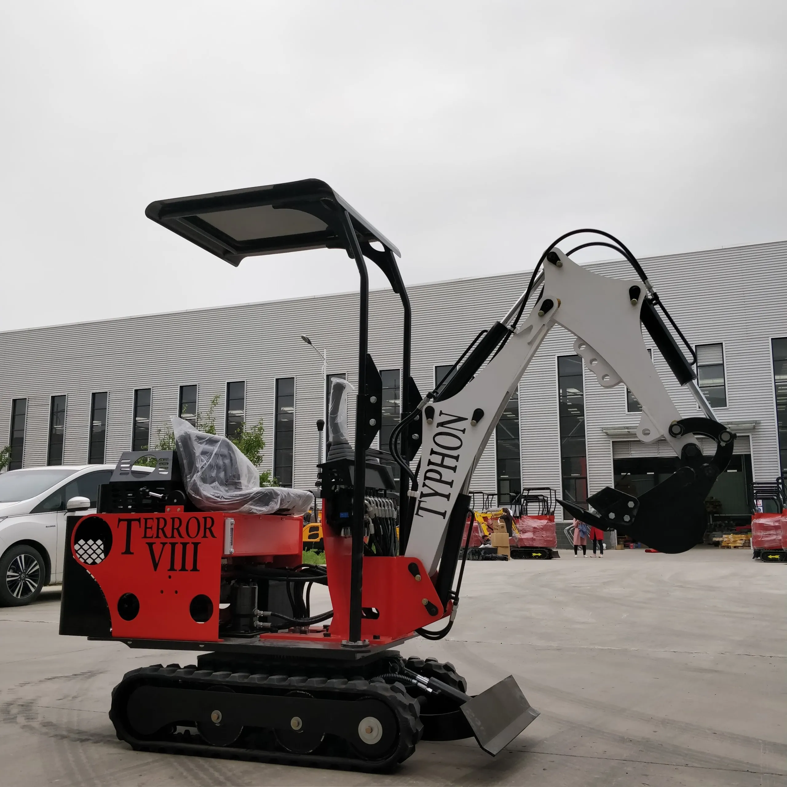 Brand New TYPHON TERROR VIII 800kg Mini Excavator USA