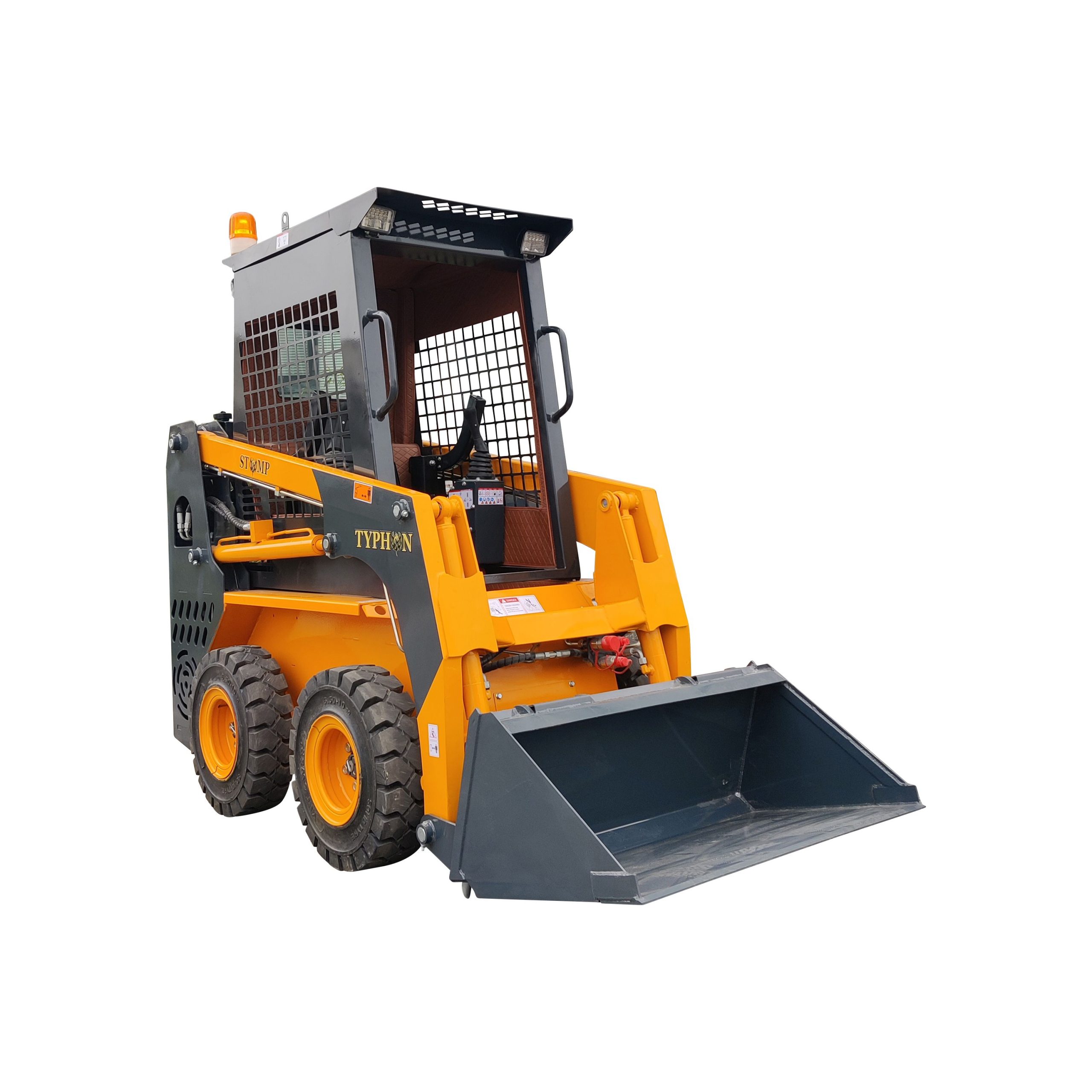 Brand New TYPHON STOMP Mini Skid Steer Gas EPA Engine USA