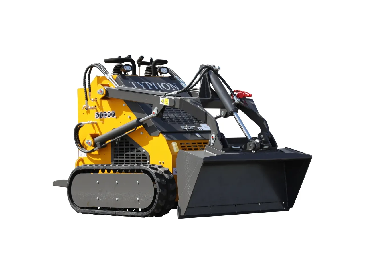 Brand New TYPHON STOMP 2000lbs Mini Skid Steer 23HP Gas EPA Engine USA