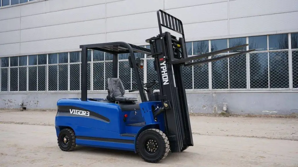 New 2025 TYPHON VIGOR 1.5 Blue Electric Forklift 1.5 Ton Lifter Lift Truck Jitney