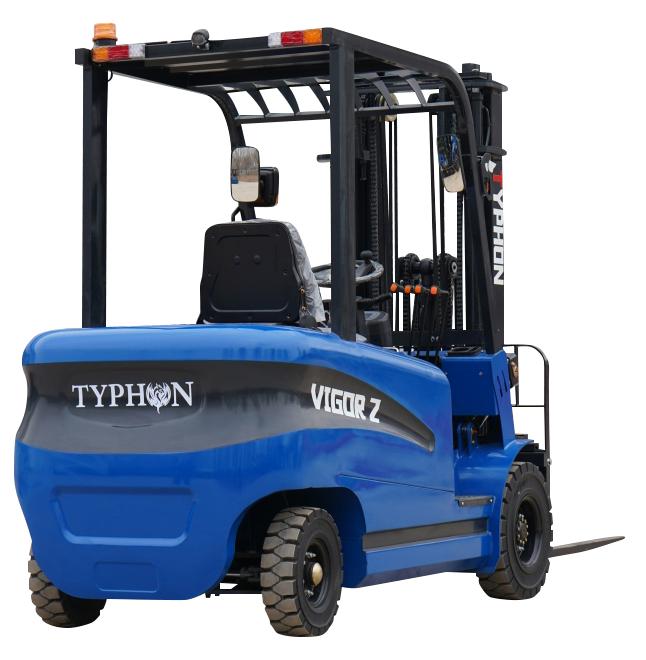 New 2025 TYPHON VIGOR 2 Blue Electric Forklift 2 Ton Lifter Lift Truck Jitney