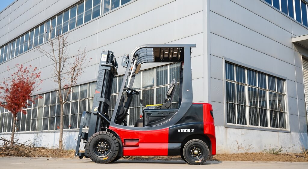 New 2025 TYPHON VIGOR 1.5 Electric Forklift 1.5 Ton Lifter Lift Truck Jitney Hi-Lo