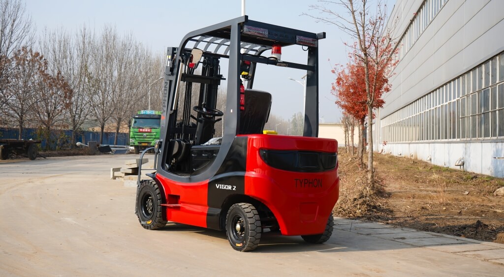New 2025 TYPHON VIGOR 2 Electric Forklift 2 Ton Lifter Lift Truck Jitney Hi-Lo
