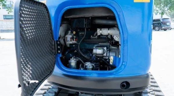 TYPHON TERROR X2 Mini Excavator w 2.7 Ton Kubota V1505 Diesel Engine