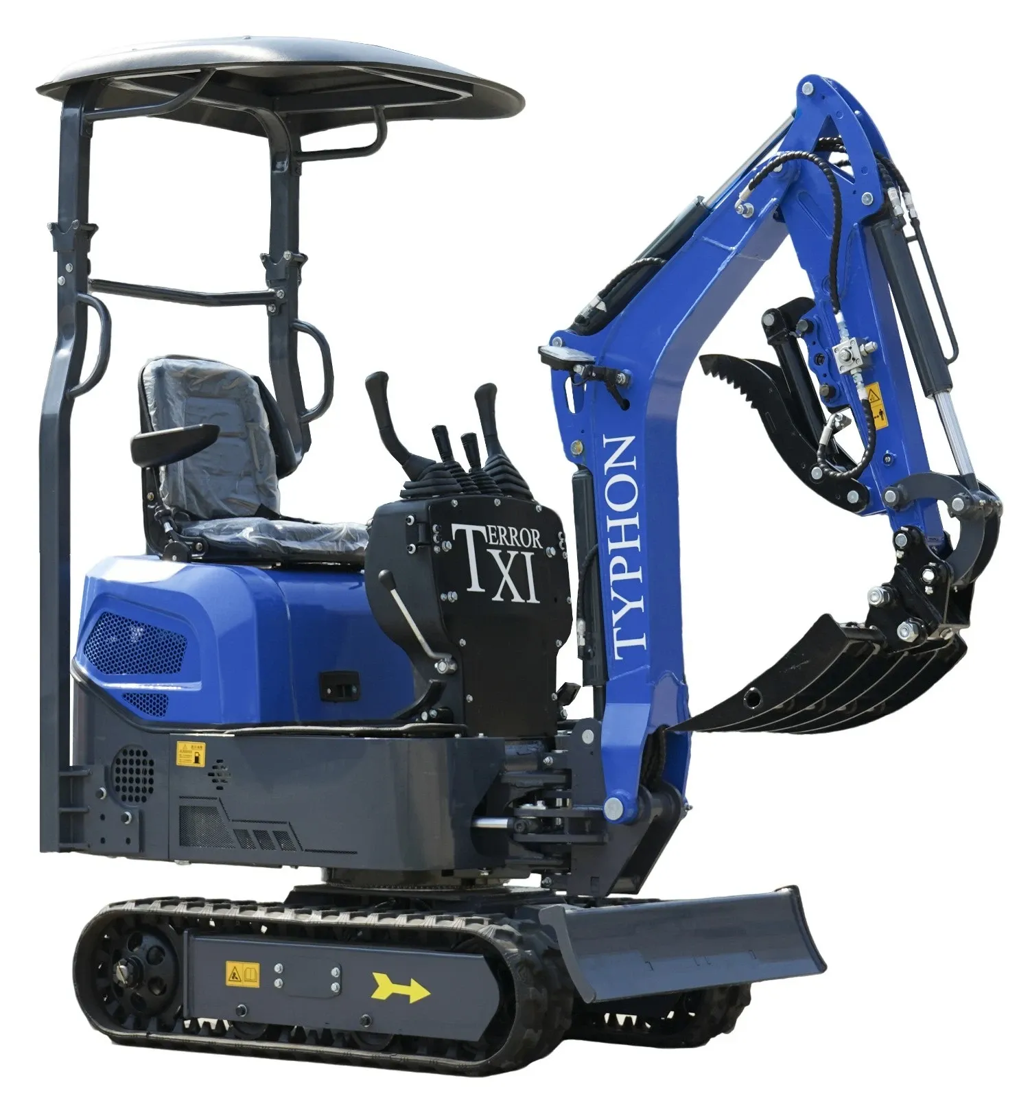 TYPHON TERROR XI STORM Mini Excavator w 1.1 Ton Briggs & Stratton Engine