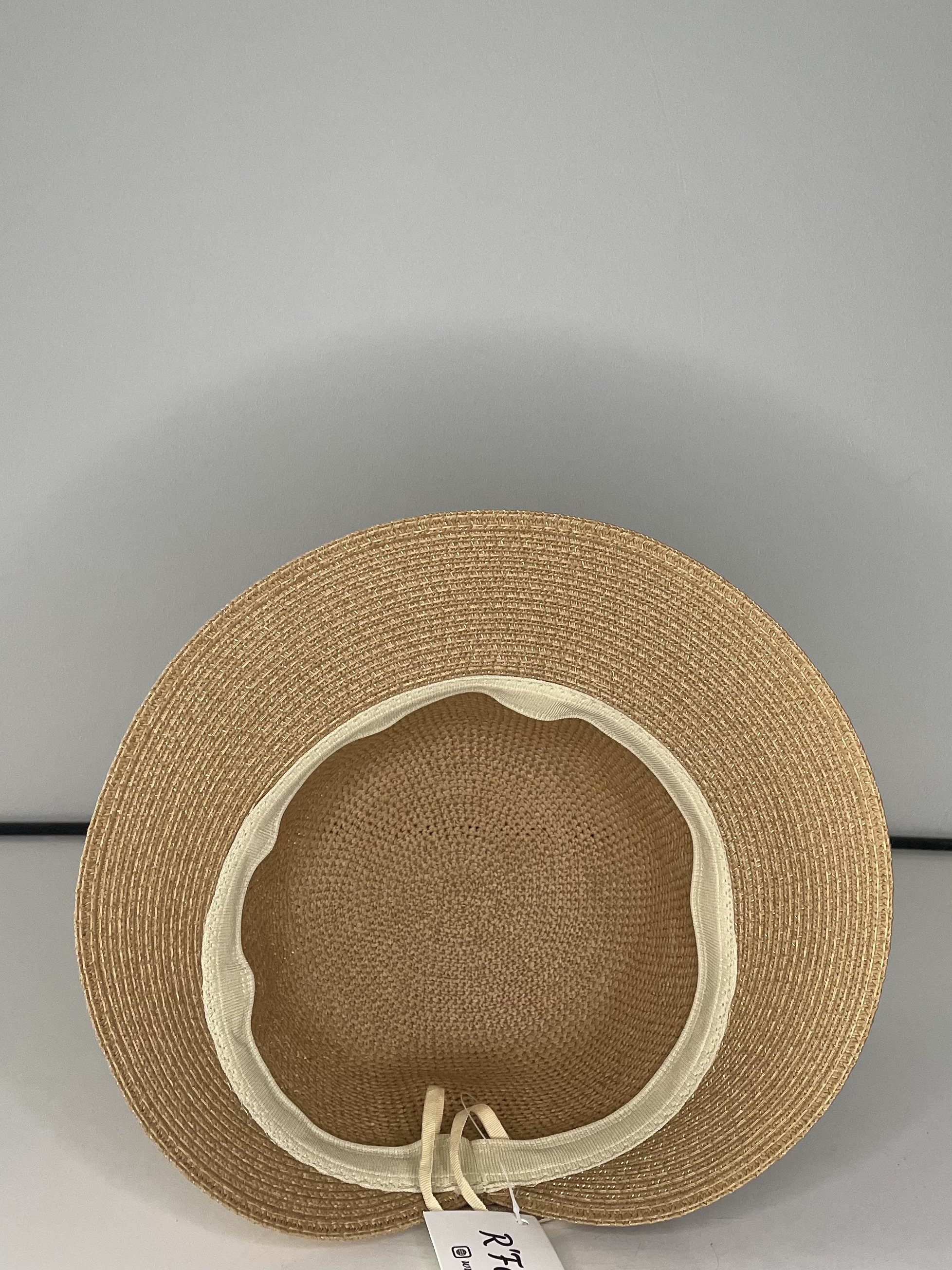 Caffe Latte šiaudinė skrybėlė 95 SK S2