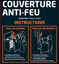 Couverture anti-feu