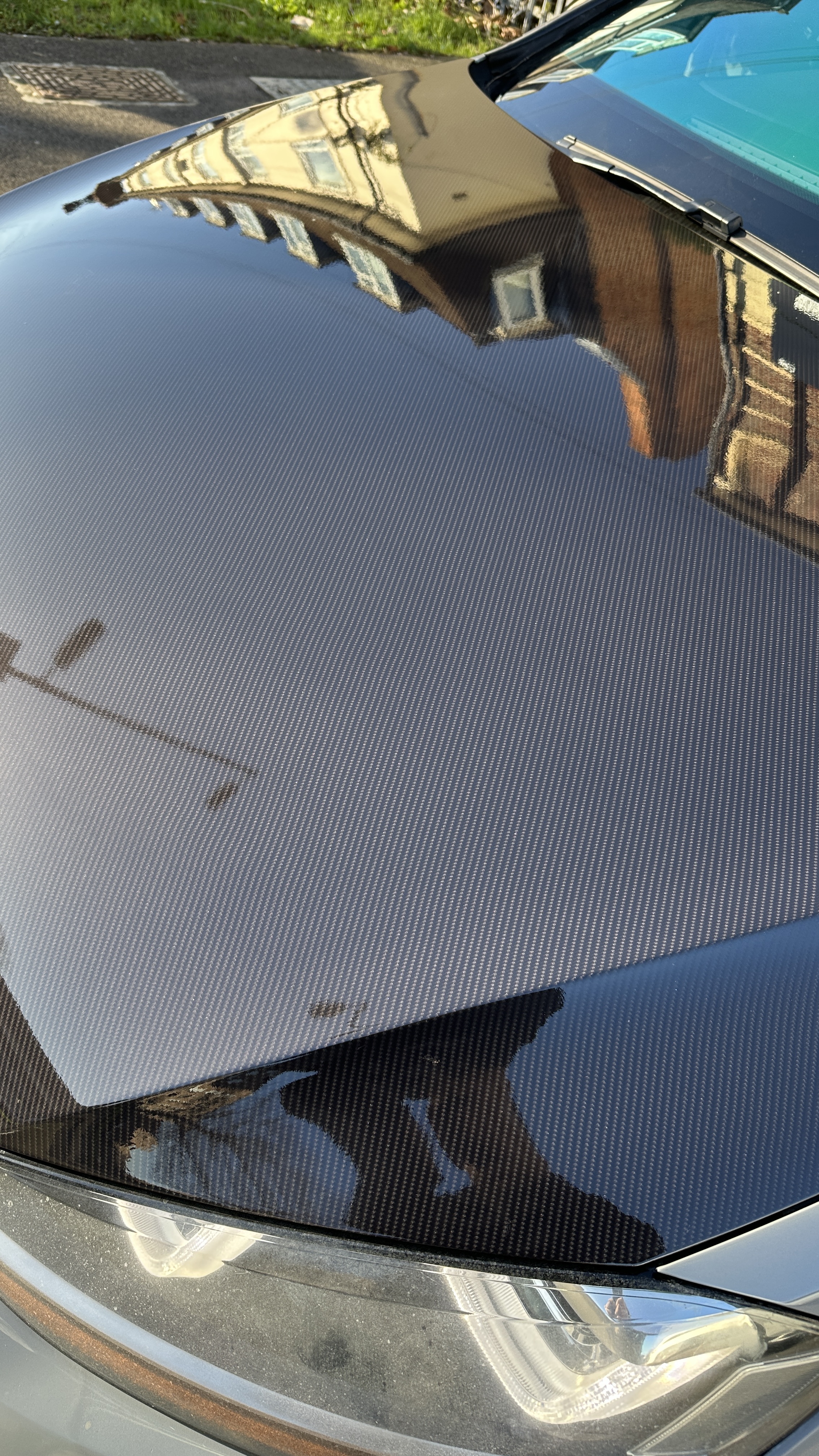 Realistic Carbon  Fiber Bonnet