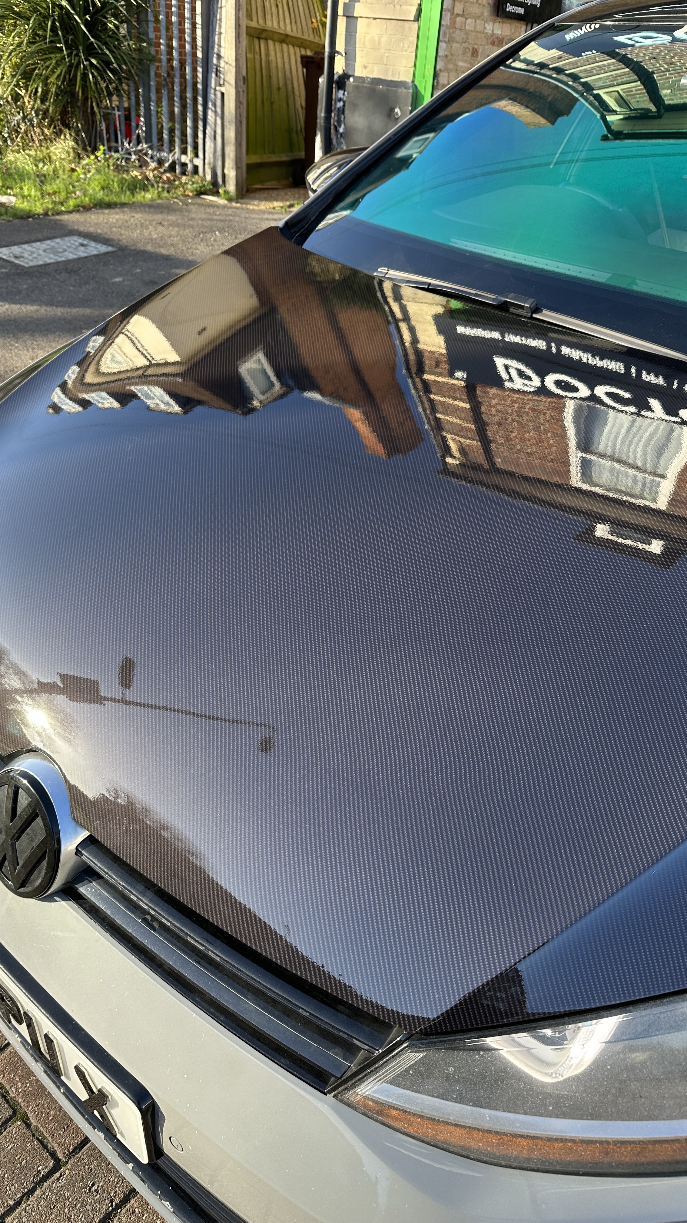 Realistic Carbon  Fiber Bonnet