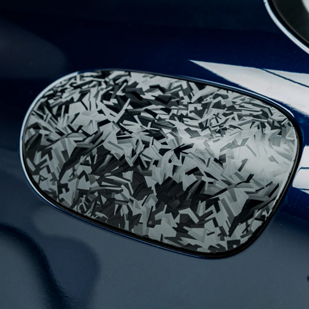 Shadow Forged Black Carbon Fiber Vinyl Wrap 