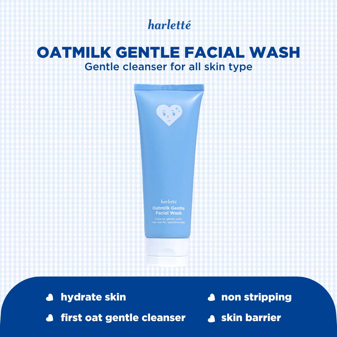 Harlette Oatmilk Gentle Facial Wash