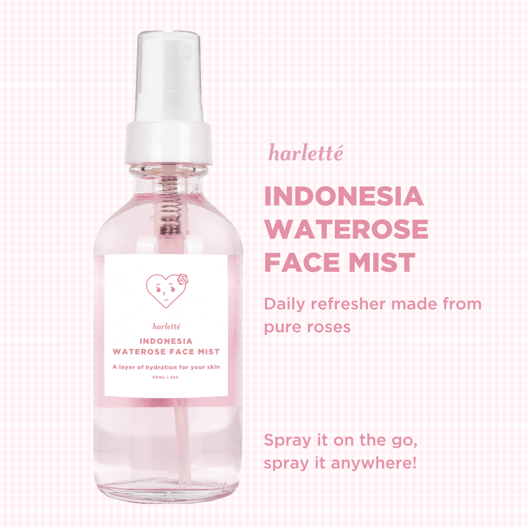 Harlette Indonesia Waterose Face Mist
