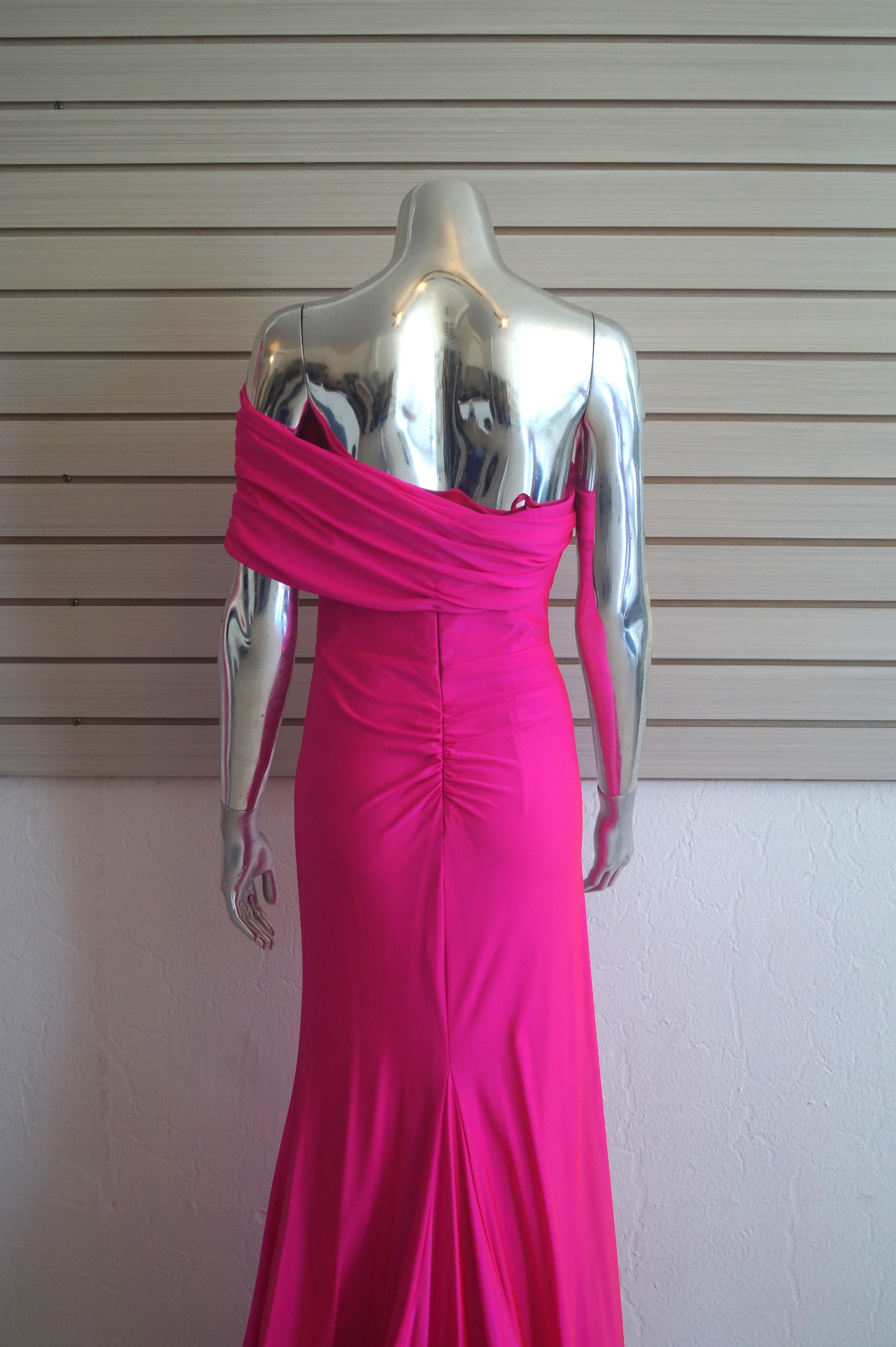 Vestido Largo One Sholder