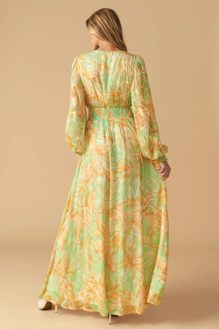 Sunset Sashay Woven Maxi Dress