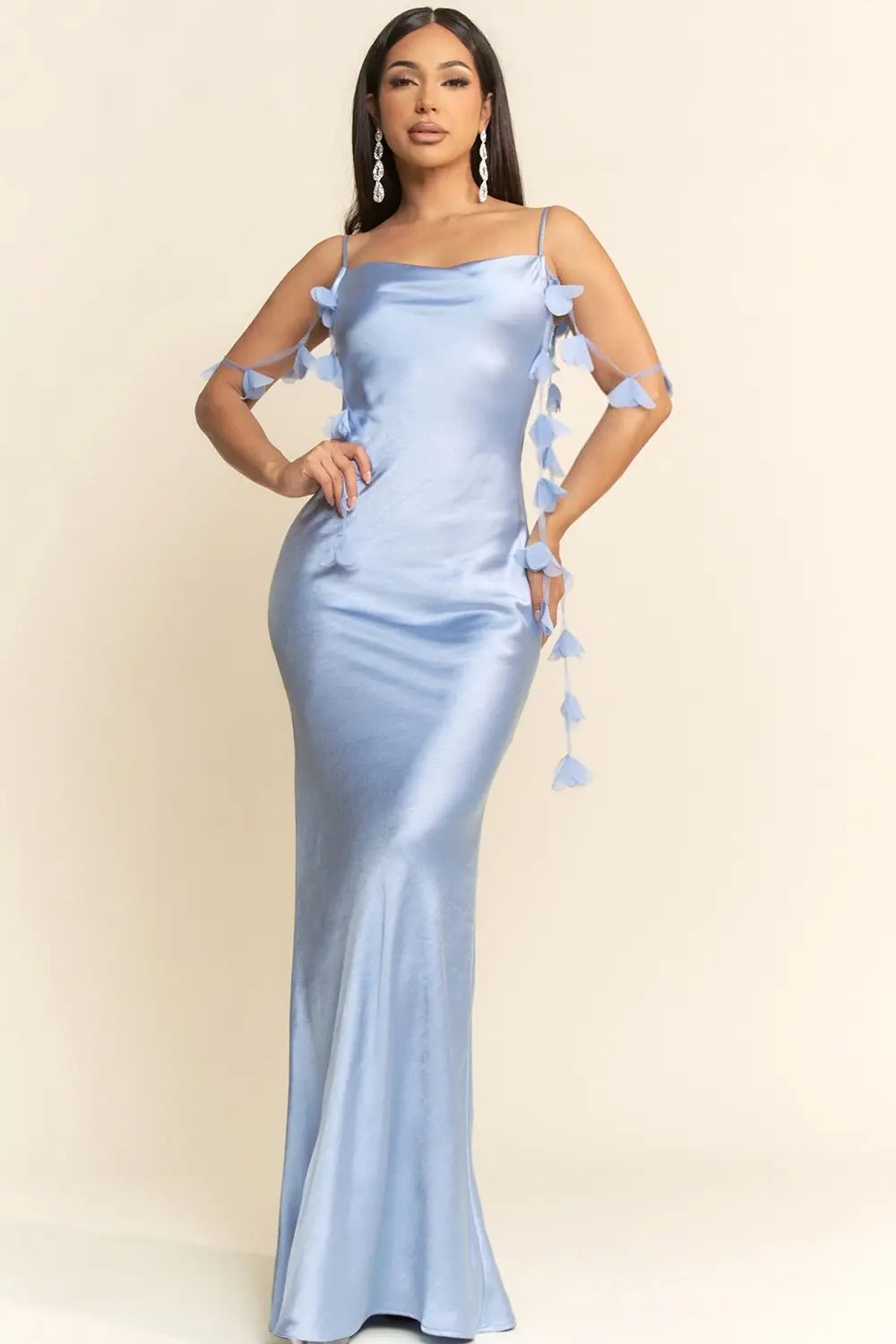 Maxi Satin Slip Dress