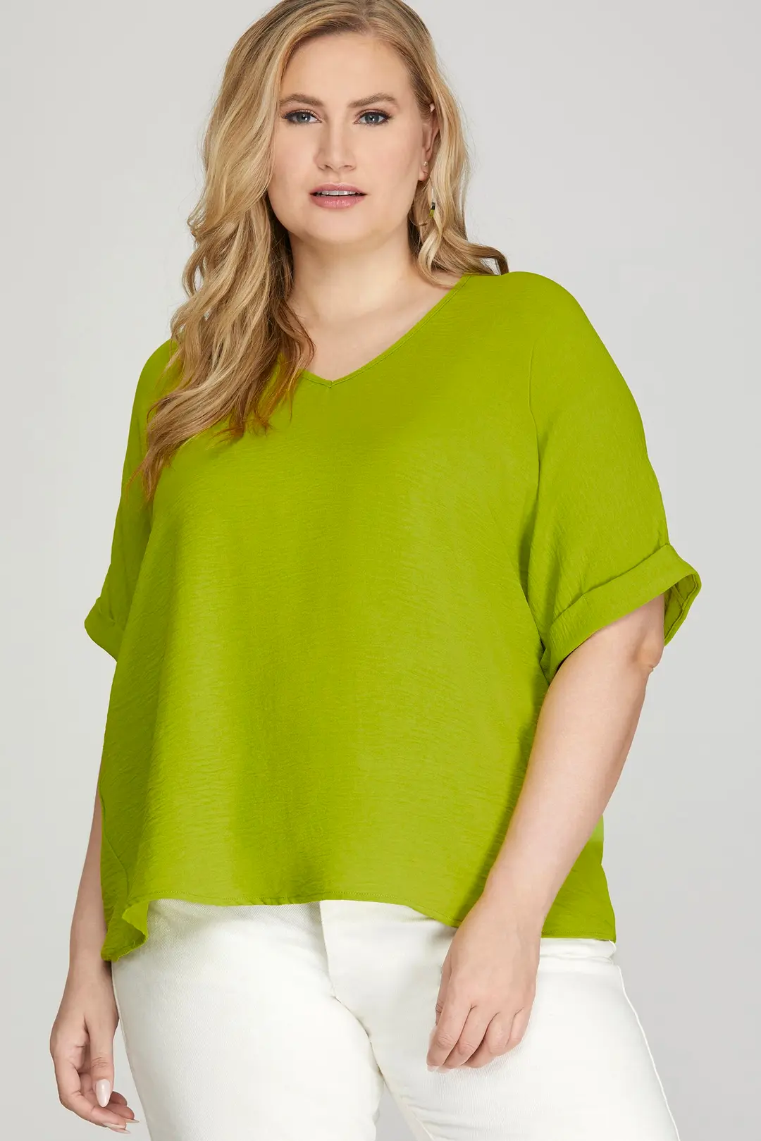 Sleeve Top Green