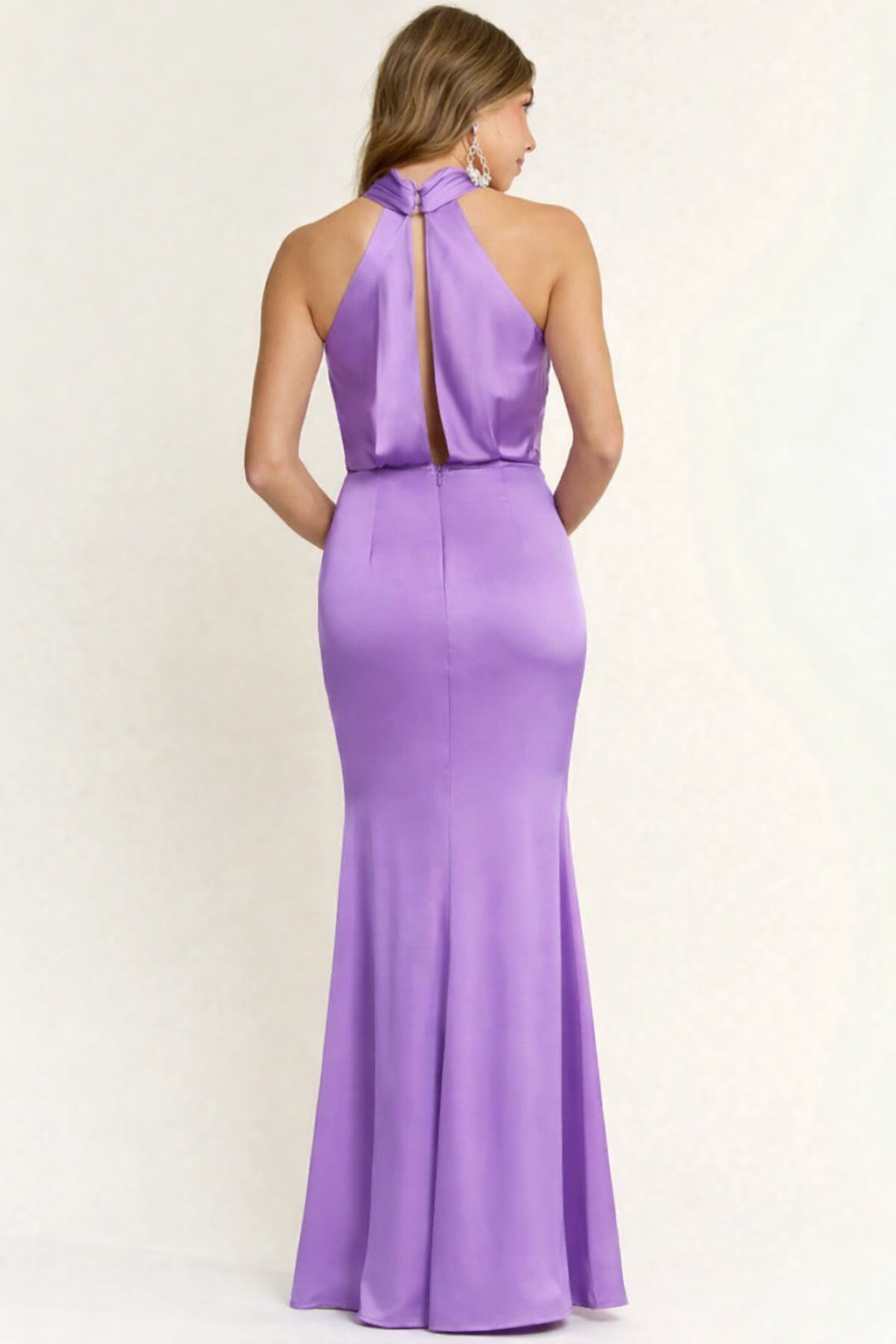 Back Cut-Out Halter Neck 