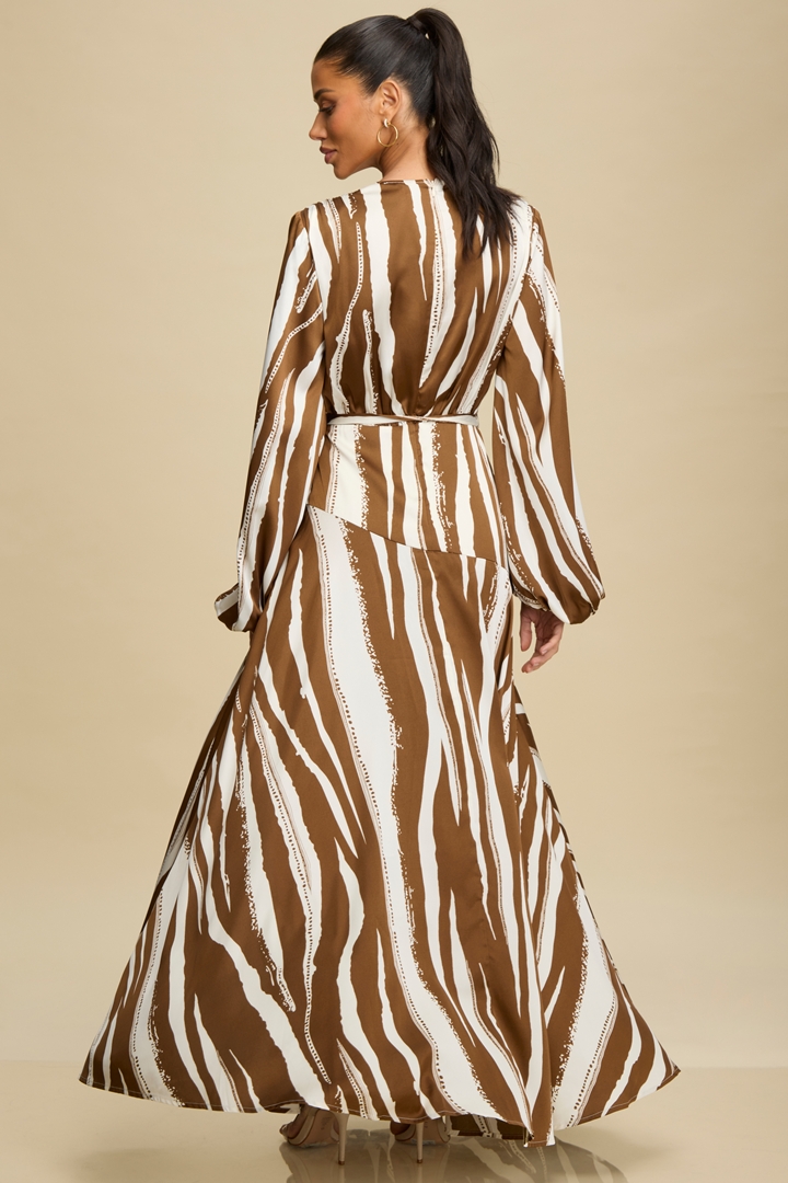 Textures Stripe Dress