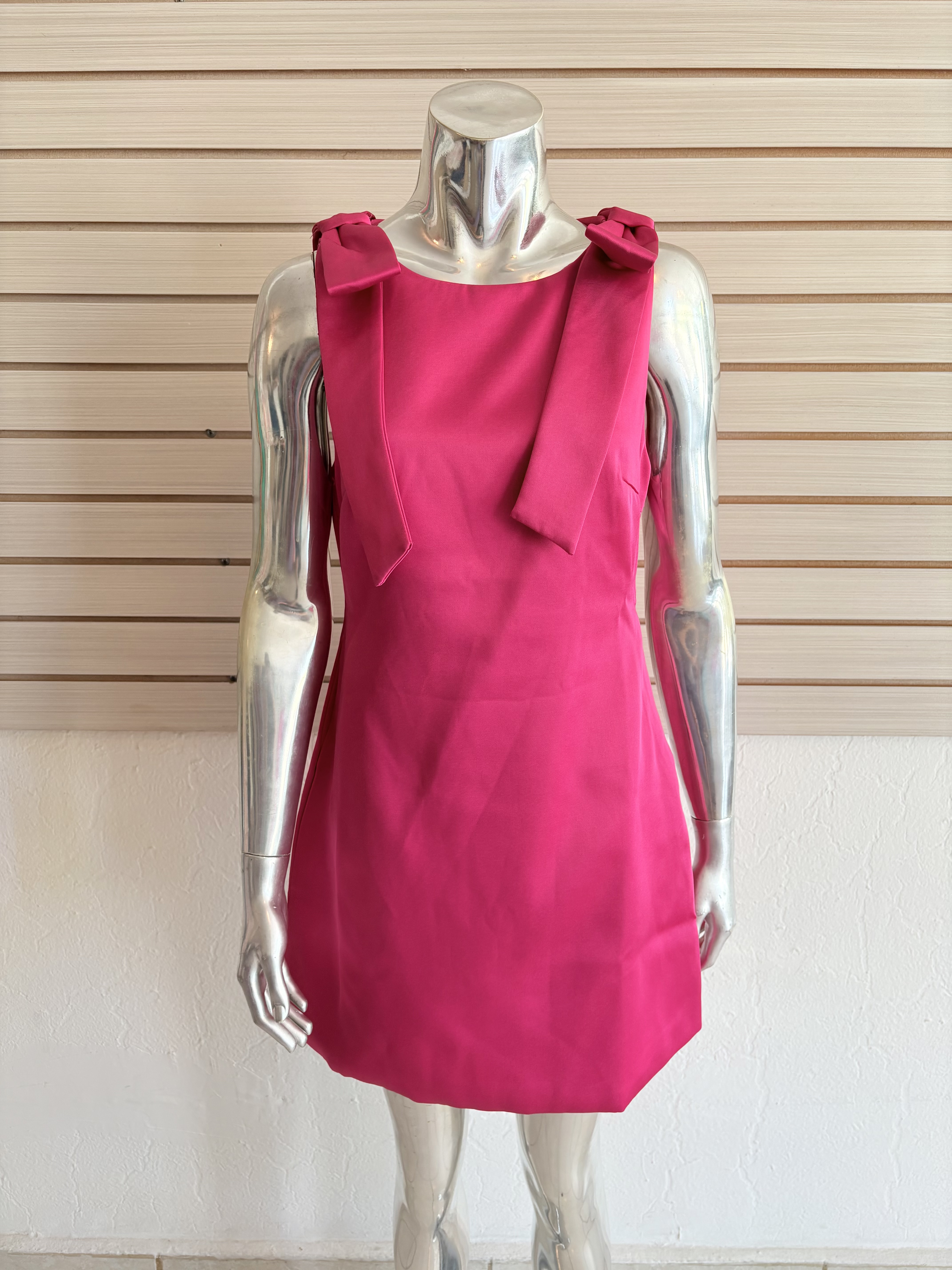 Chic Rose Ivory Mini Dress