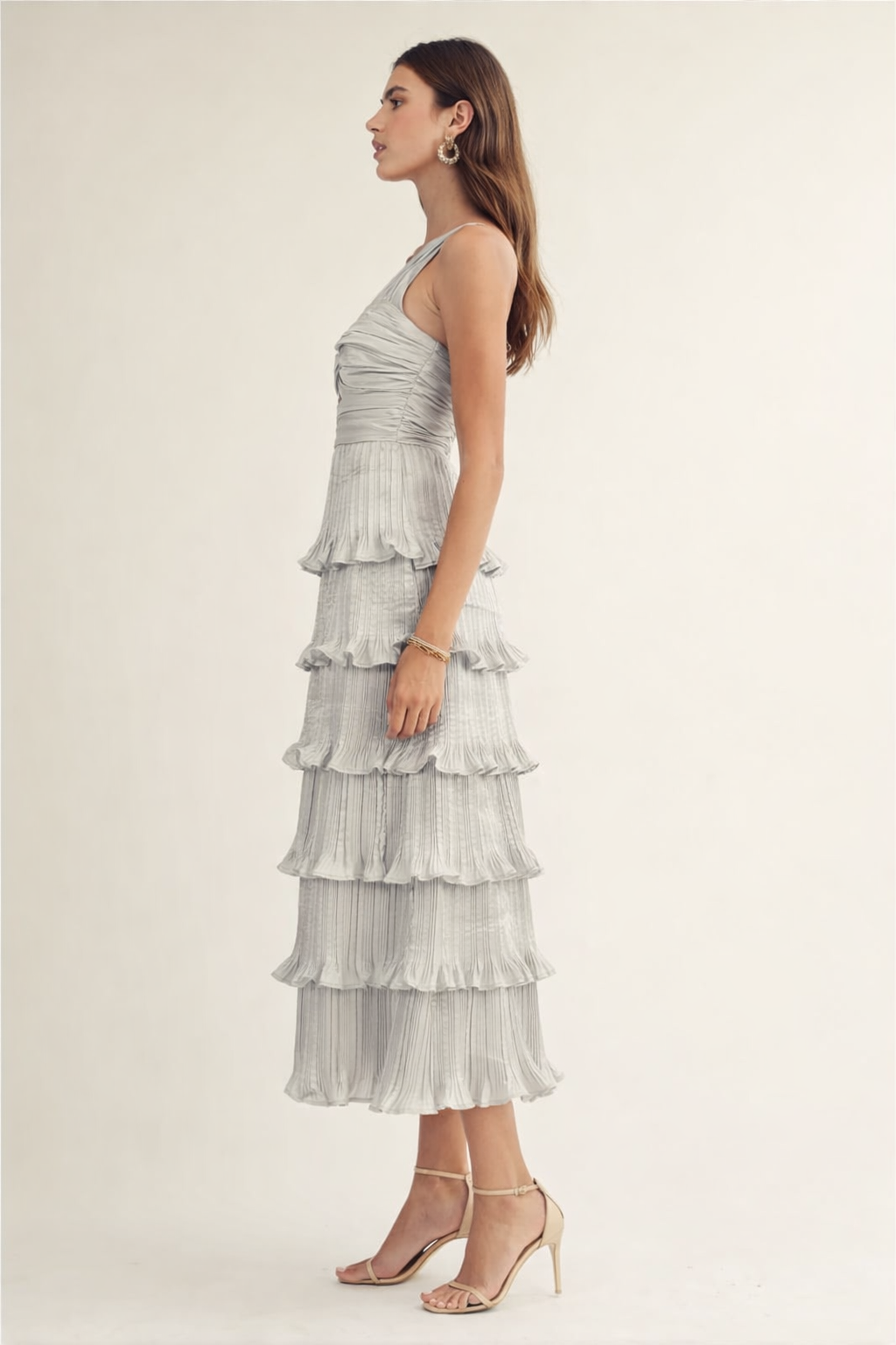 Noir Blossom Mini Dress