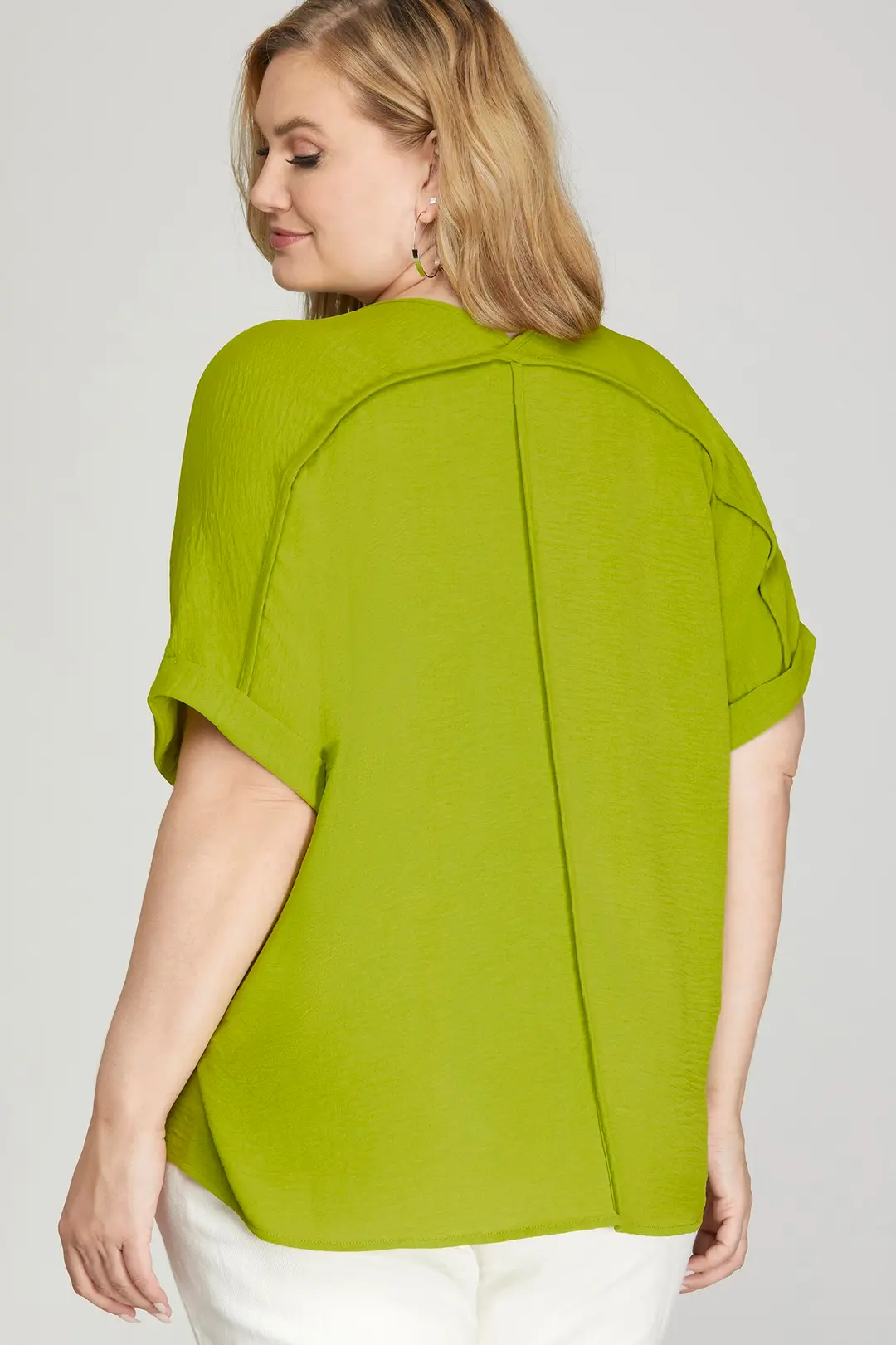 Sleeve Top Green