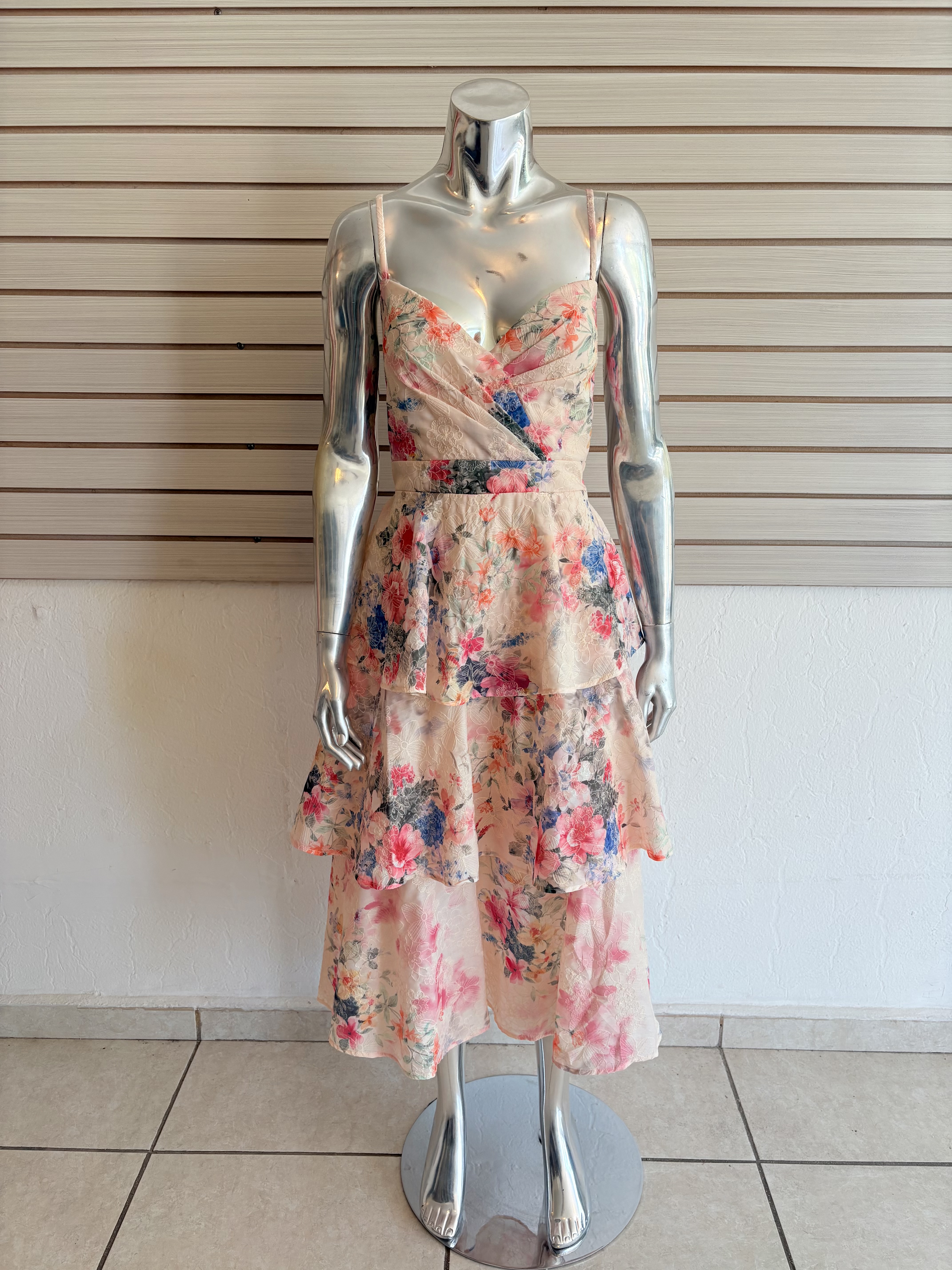 Graceful Petals Layered skirt