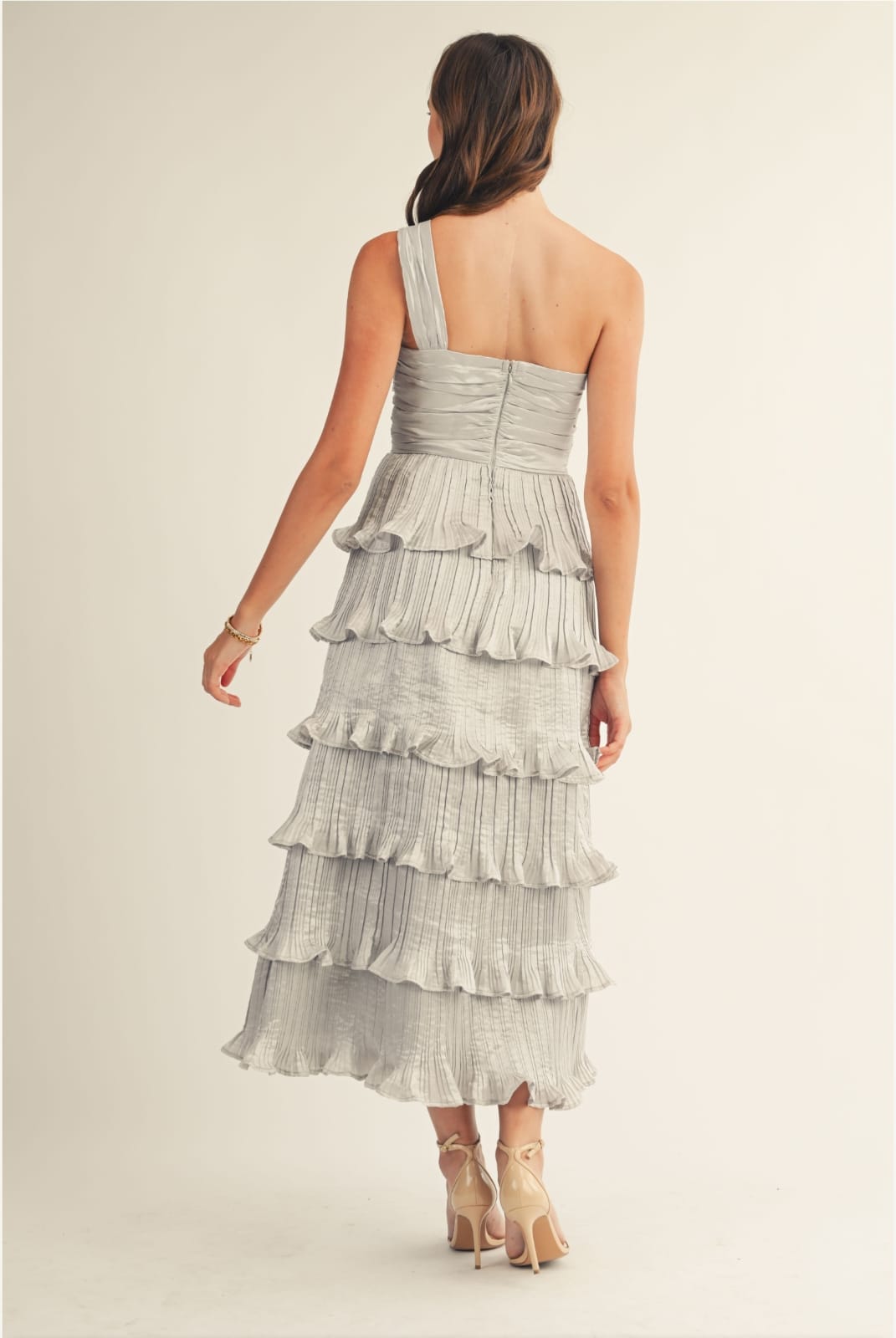 Noir Blossom Mini Dress