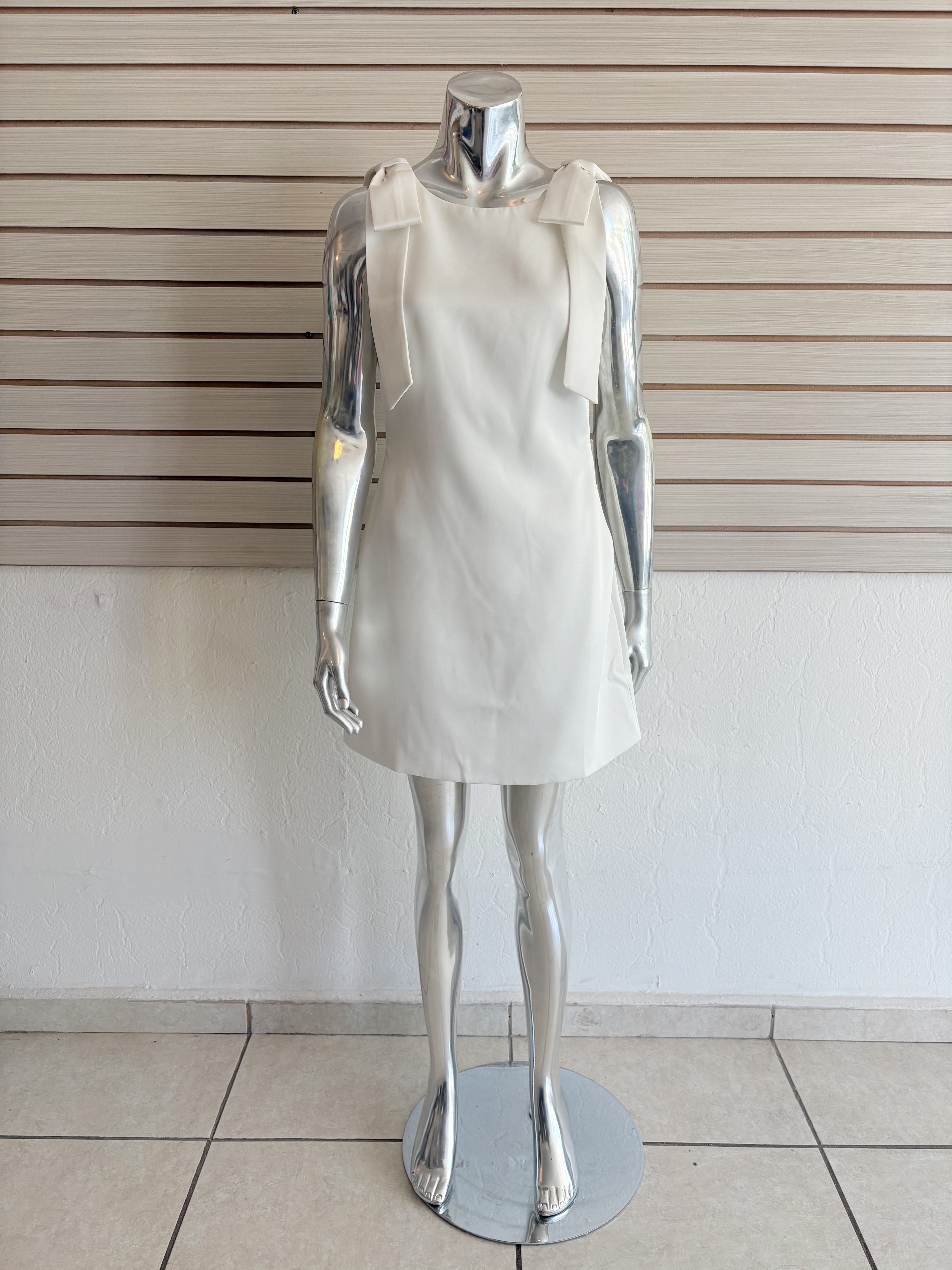 Chic Ivory Mini Dress