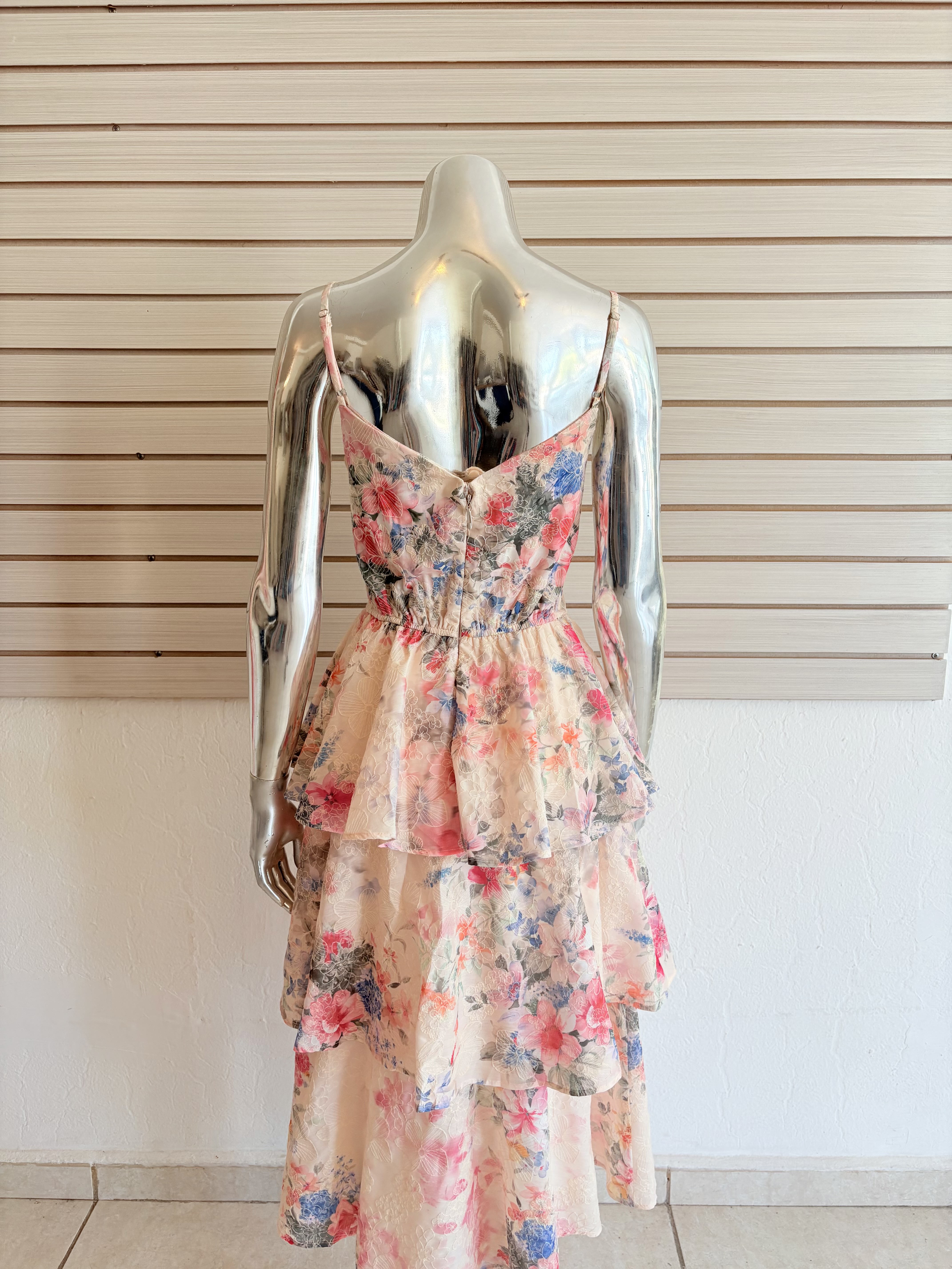 Graceful Petals Layered skirt