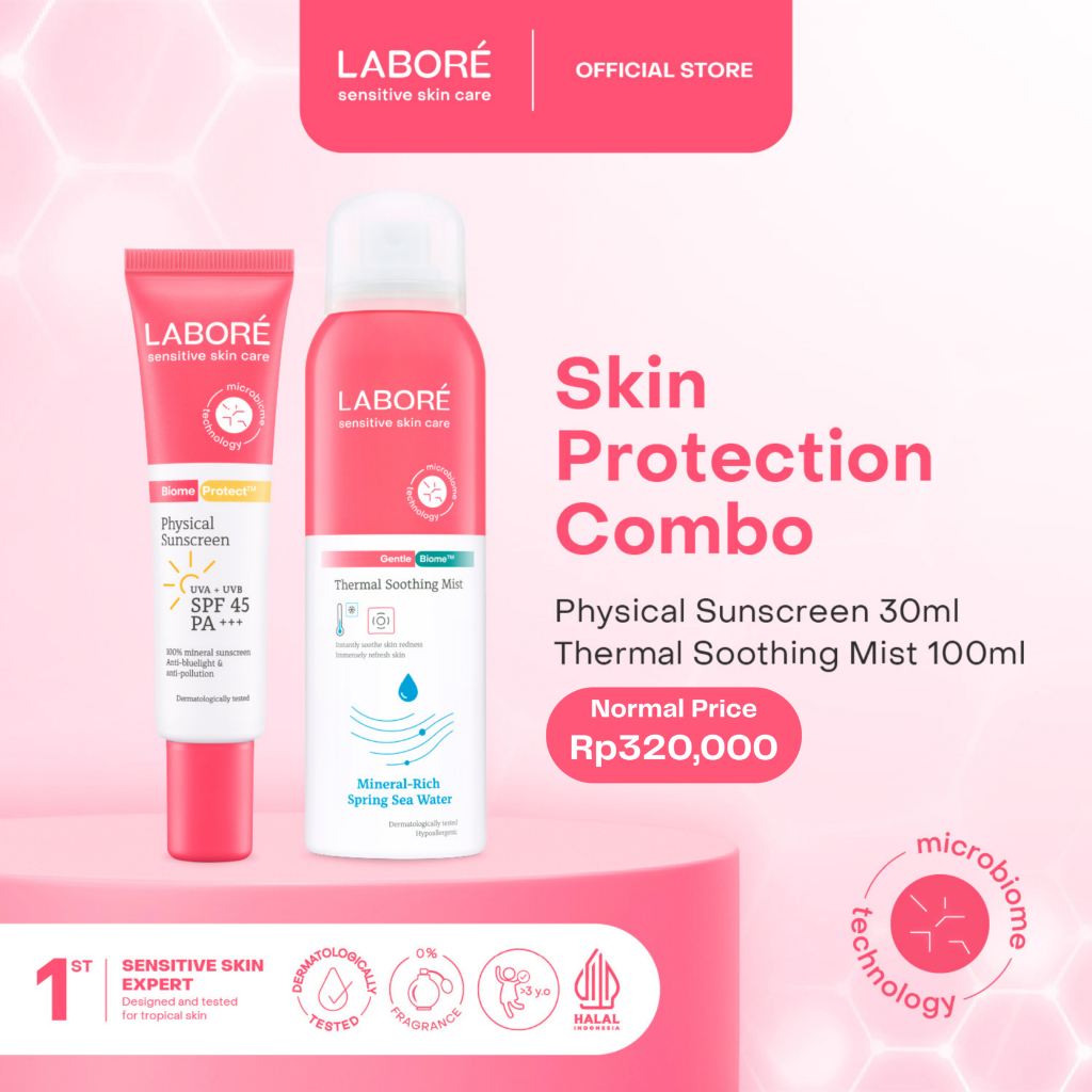 LABORÉ Skin Protection Combo Package (Sunscreen, Face Mist)