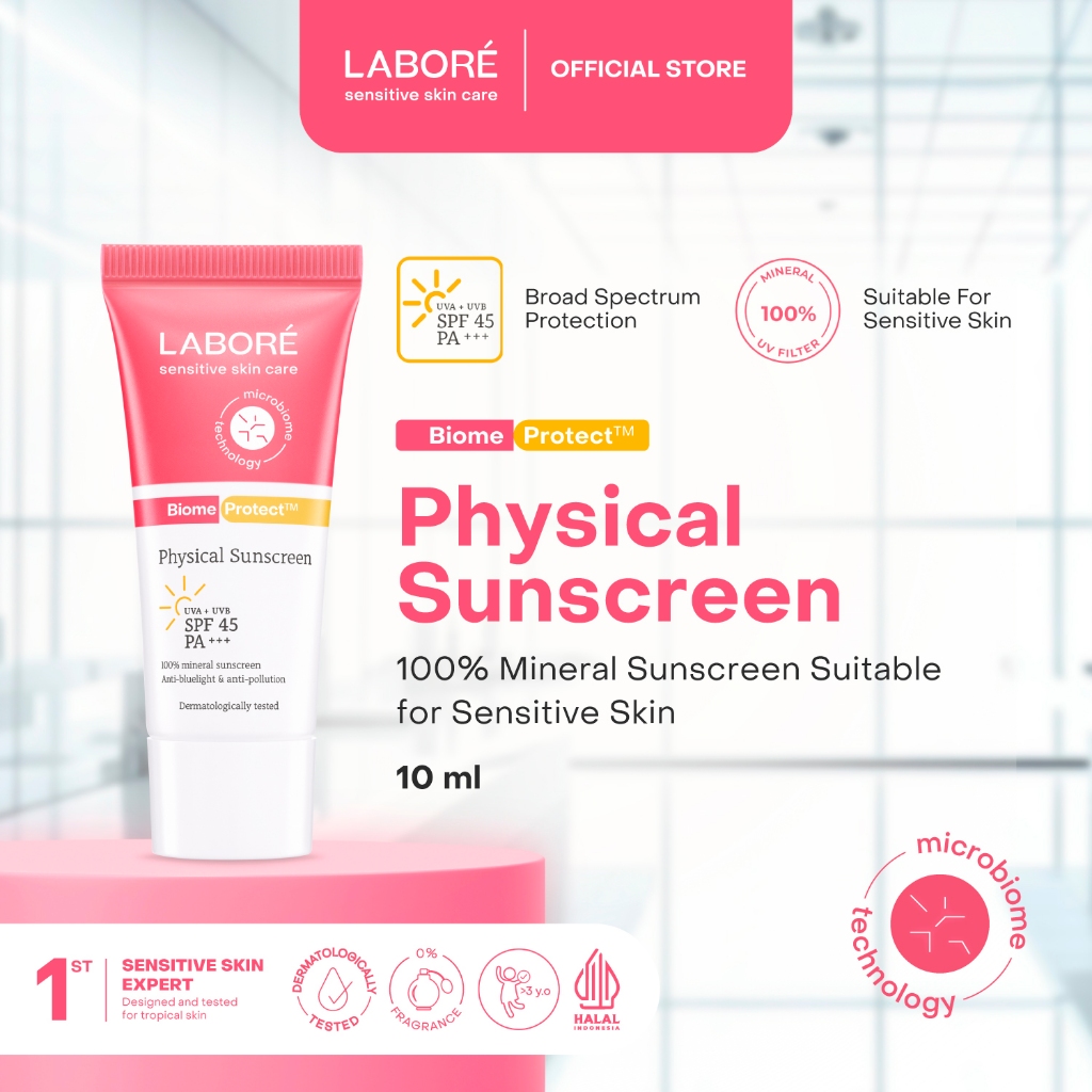 MINI LABORE BiomeProtect Physical Sunscreen 10ml