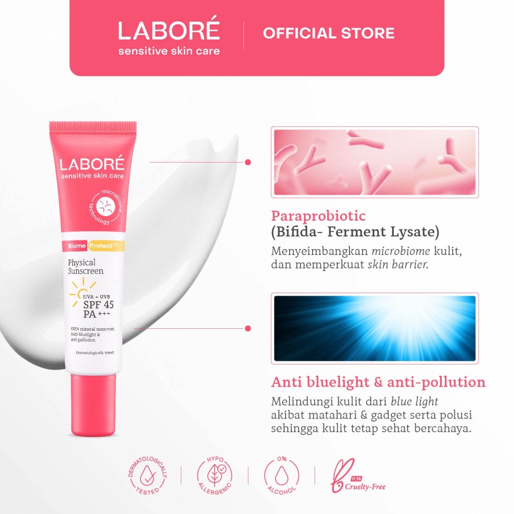 MINI LABORE BiomeProtect Physical Sunscreen 10ml