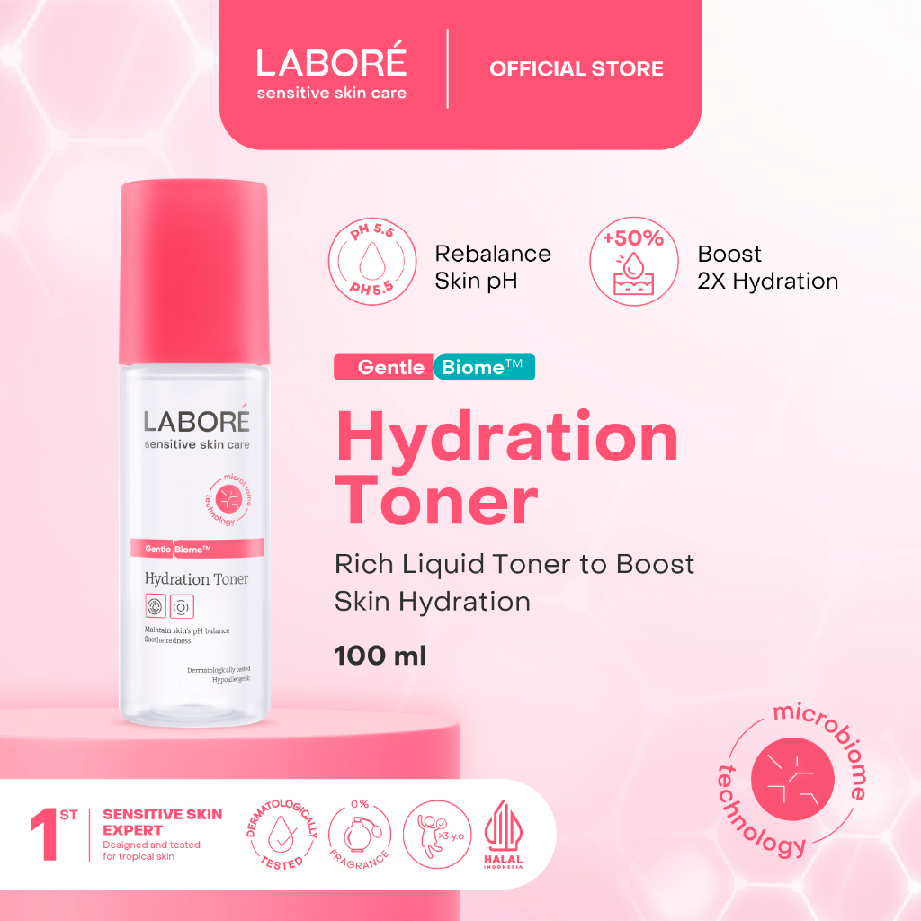 LABORE GentleBiome Hydration Toner 100ml - Hydrating Toner
