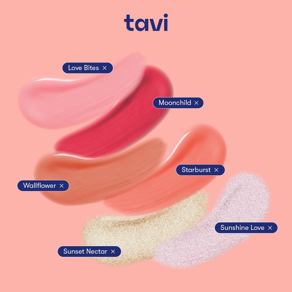 [BUY 2 GET 3] TAVI Blush + Highlighter Kit (Sunset Nectar edition) - FREE Exfoliating Toner