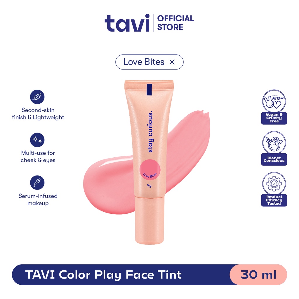 TAVI Fresh Blush Face Kit (3in1 Face Mist + Face Tint) - FREE Cleanser