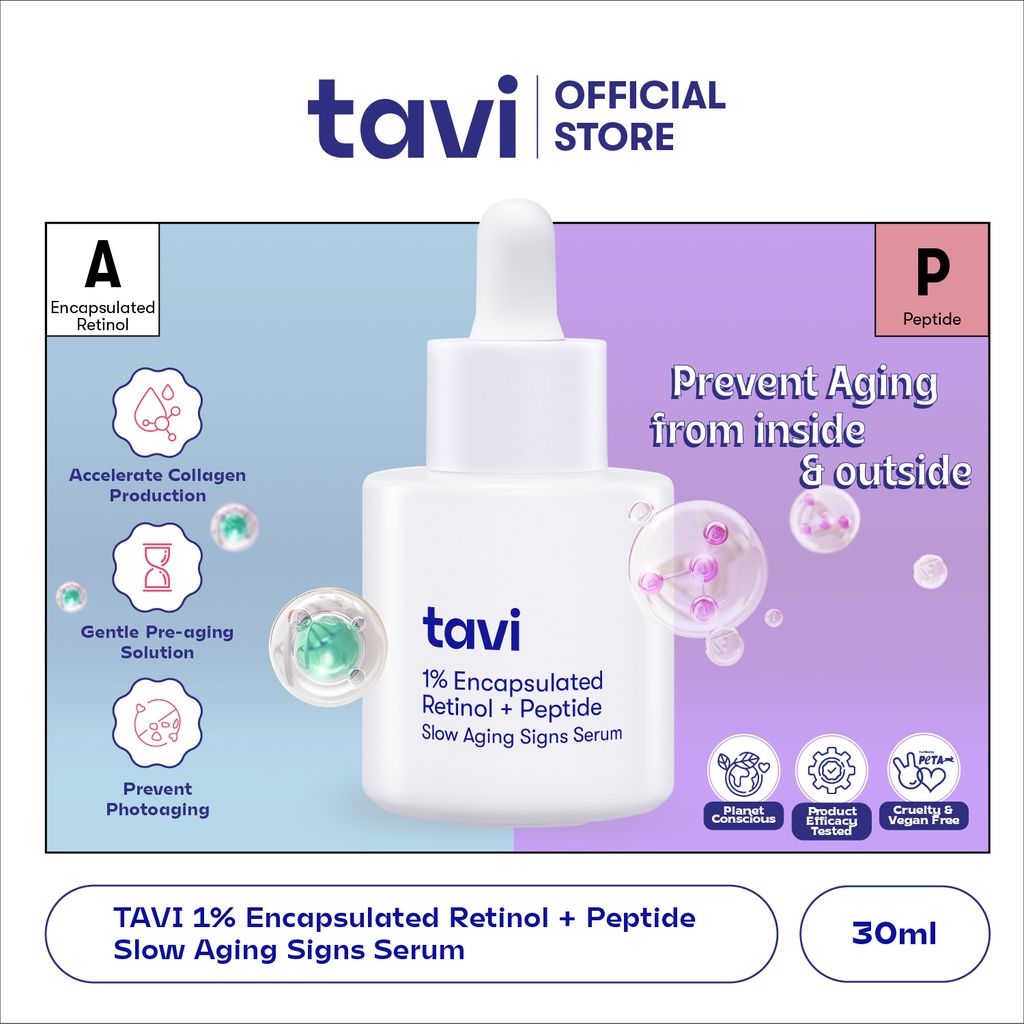 Tavi Plumpy & Anti Aging Kit - Tavi Retinol + Moisturizing Serum
