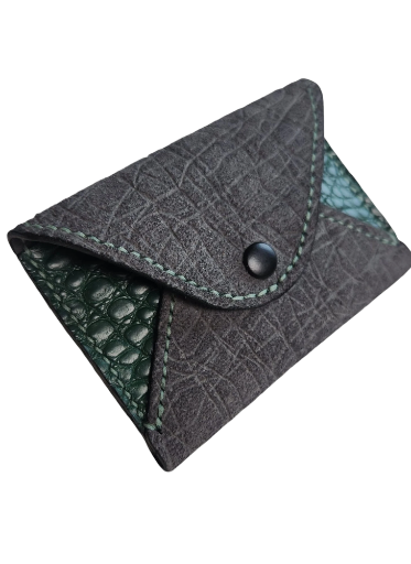 Handmade Envelope two pocket card holder "Scribere"