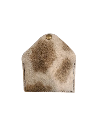 Handmade Envelope Style single pocket card holder "Scribere"